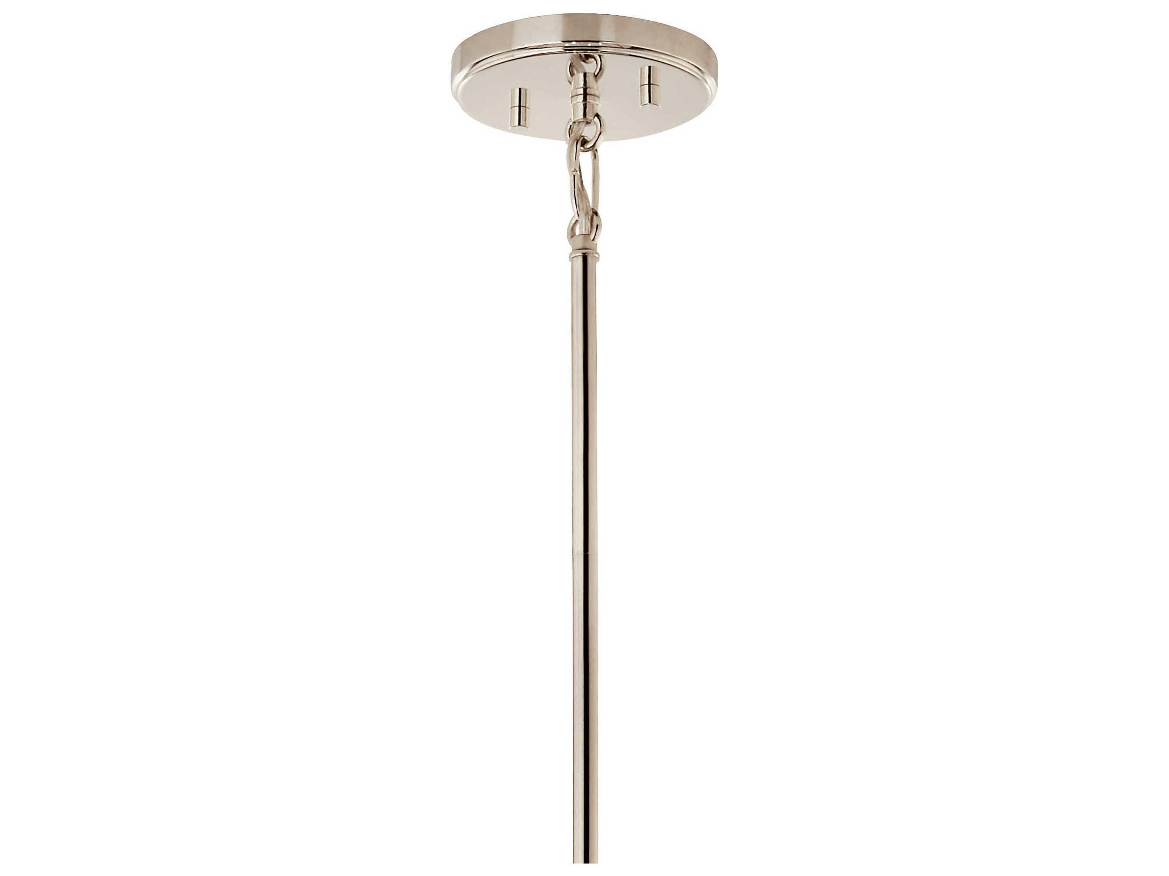 Kichler Eisley 4-Light Polished Nickel Pendant