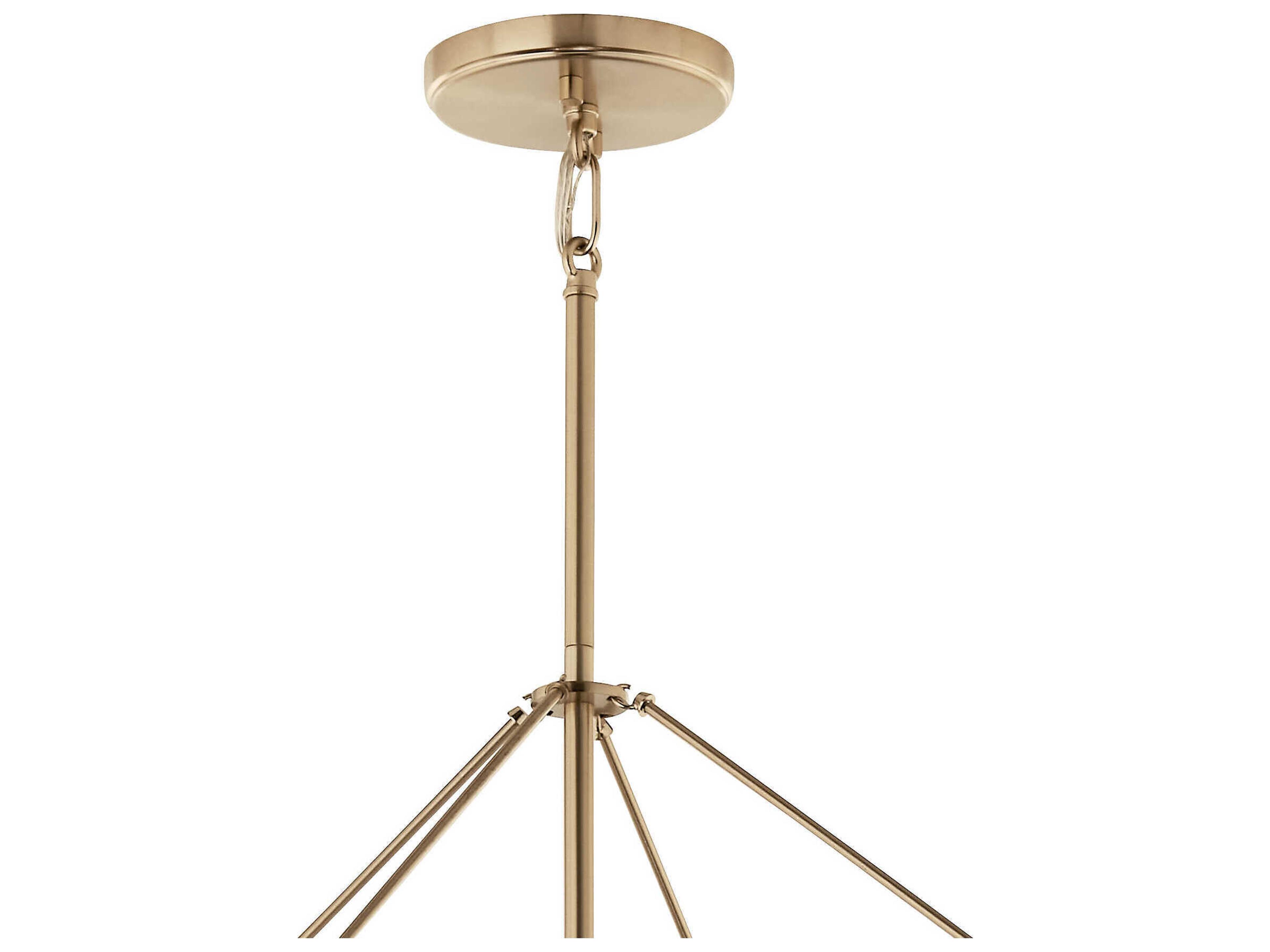 Kichler Eisley 8-Light Champagne Bronze Pendant