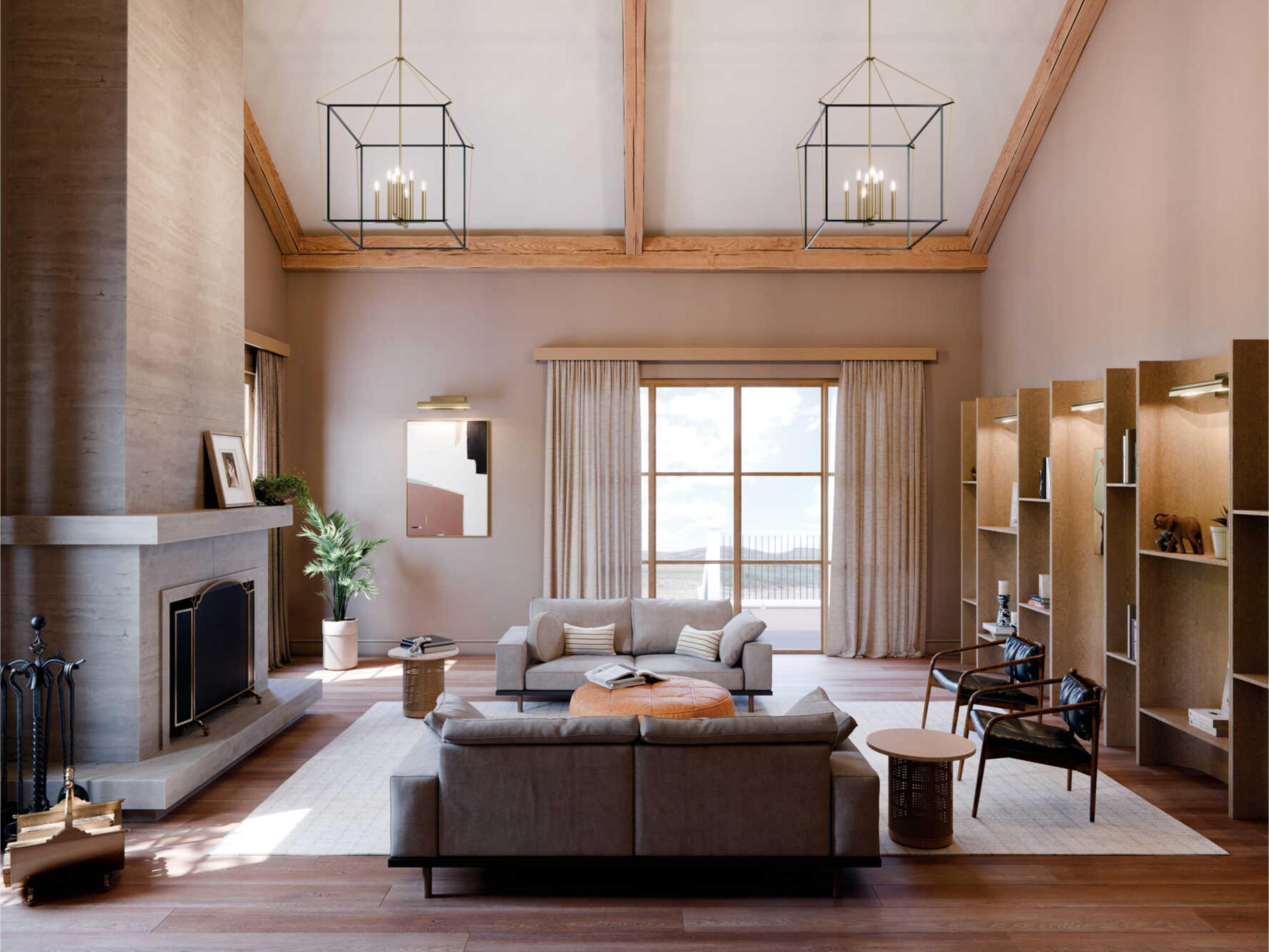 Kichler Eisley 8-Light Champagne Bronze Pendant