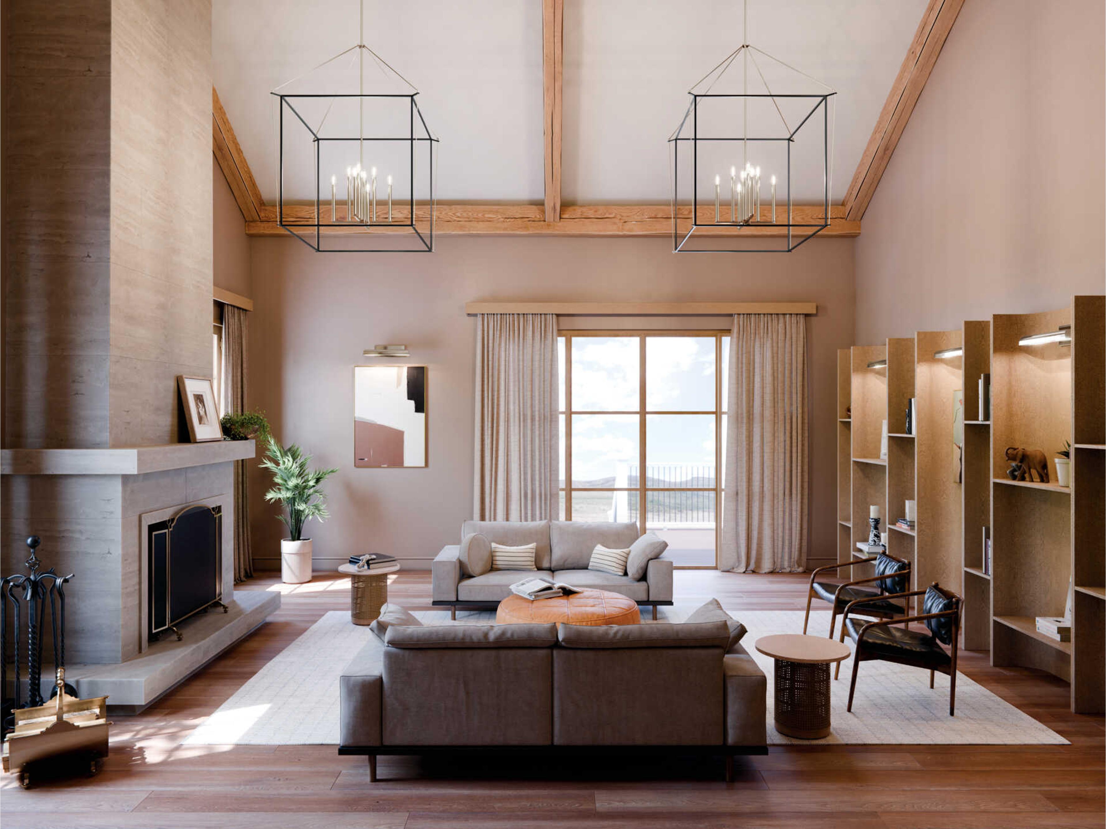 Kichler Eisley 8-Light Polished Nickel Pendant