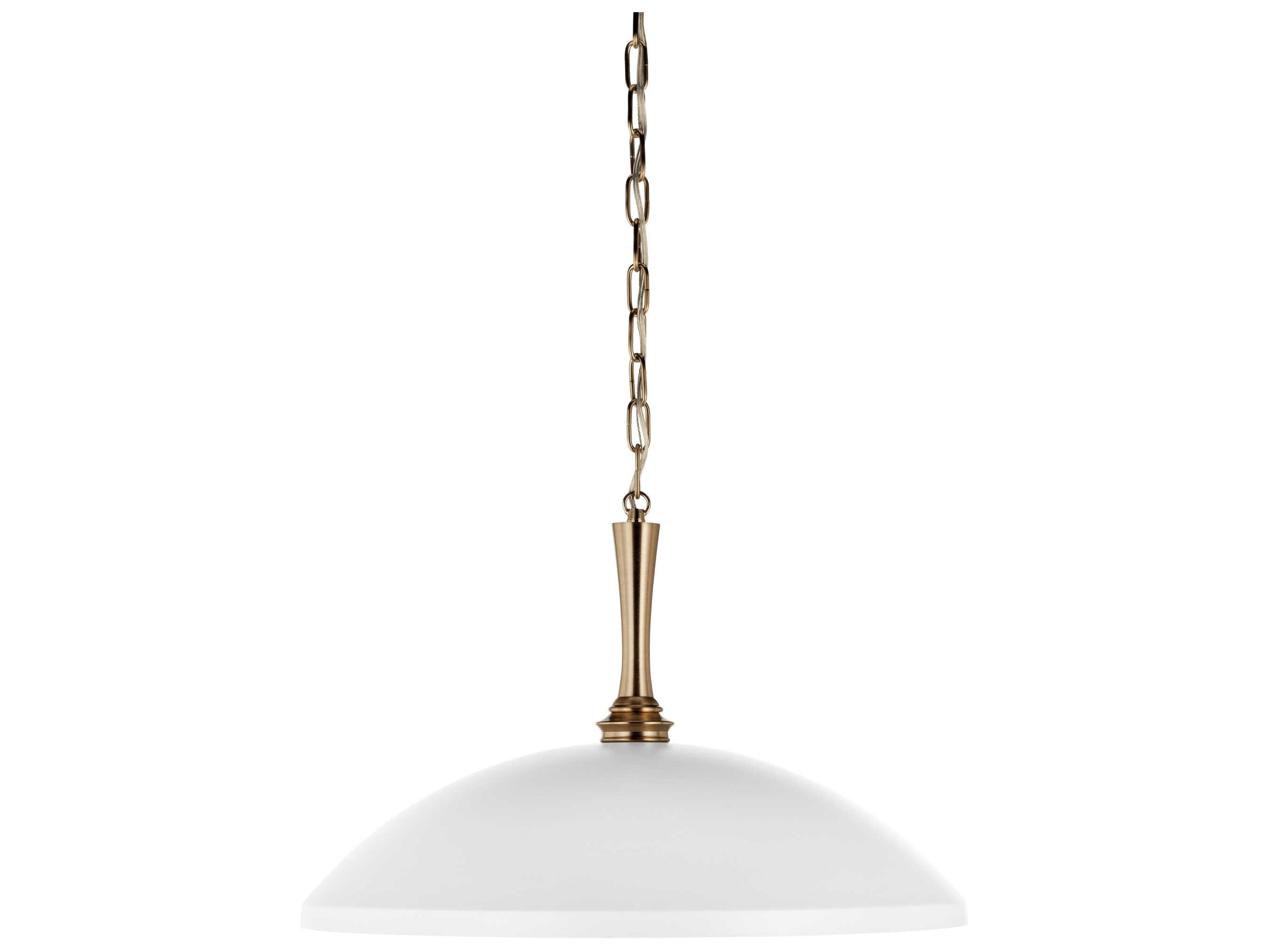 Kichler Delarosa 1-Light White Pendant
