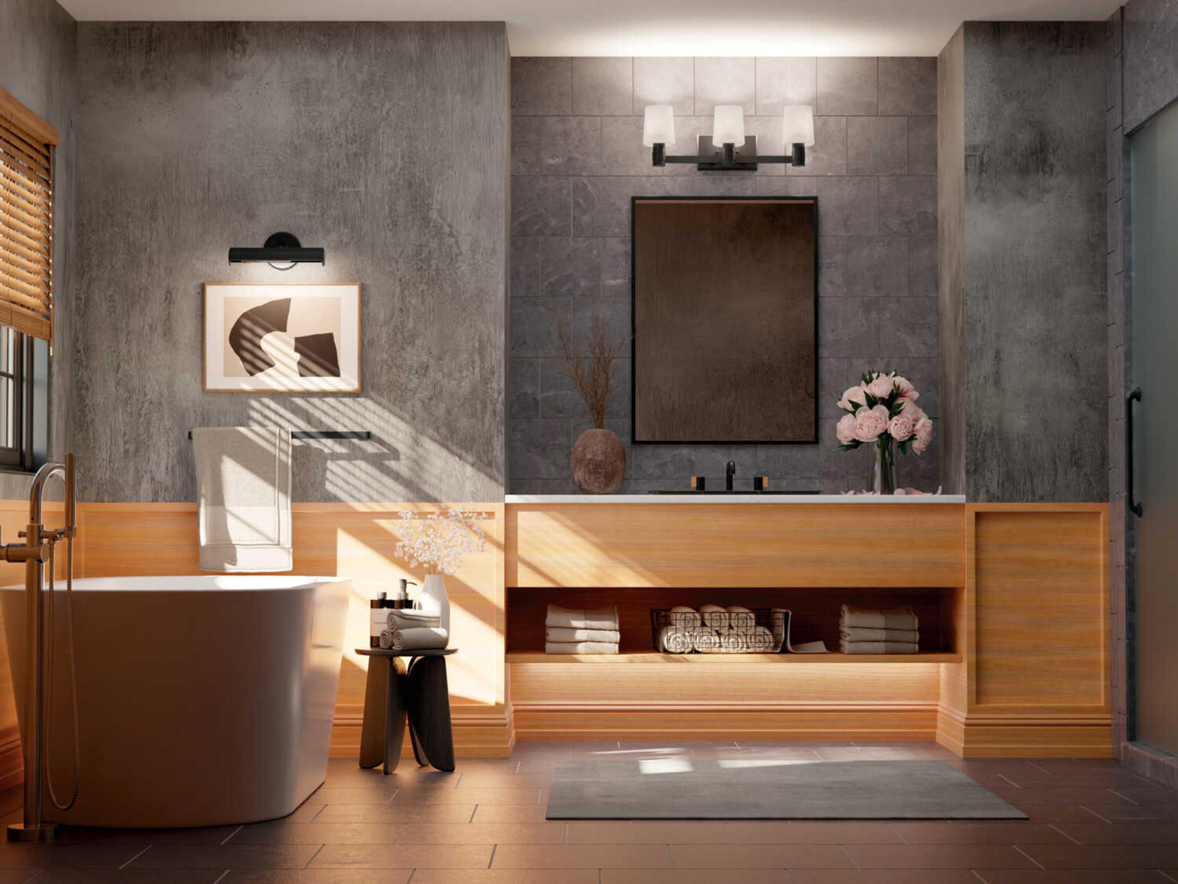 Kichler Midi Black Picture Light