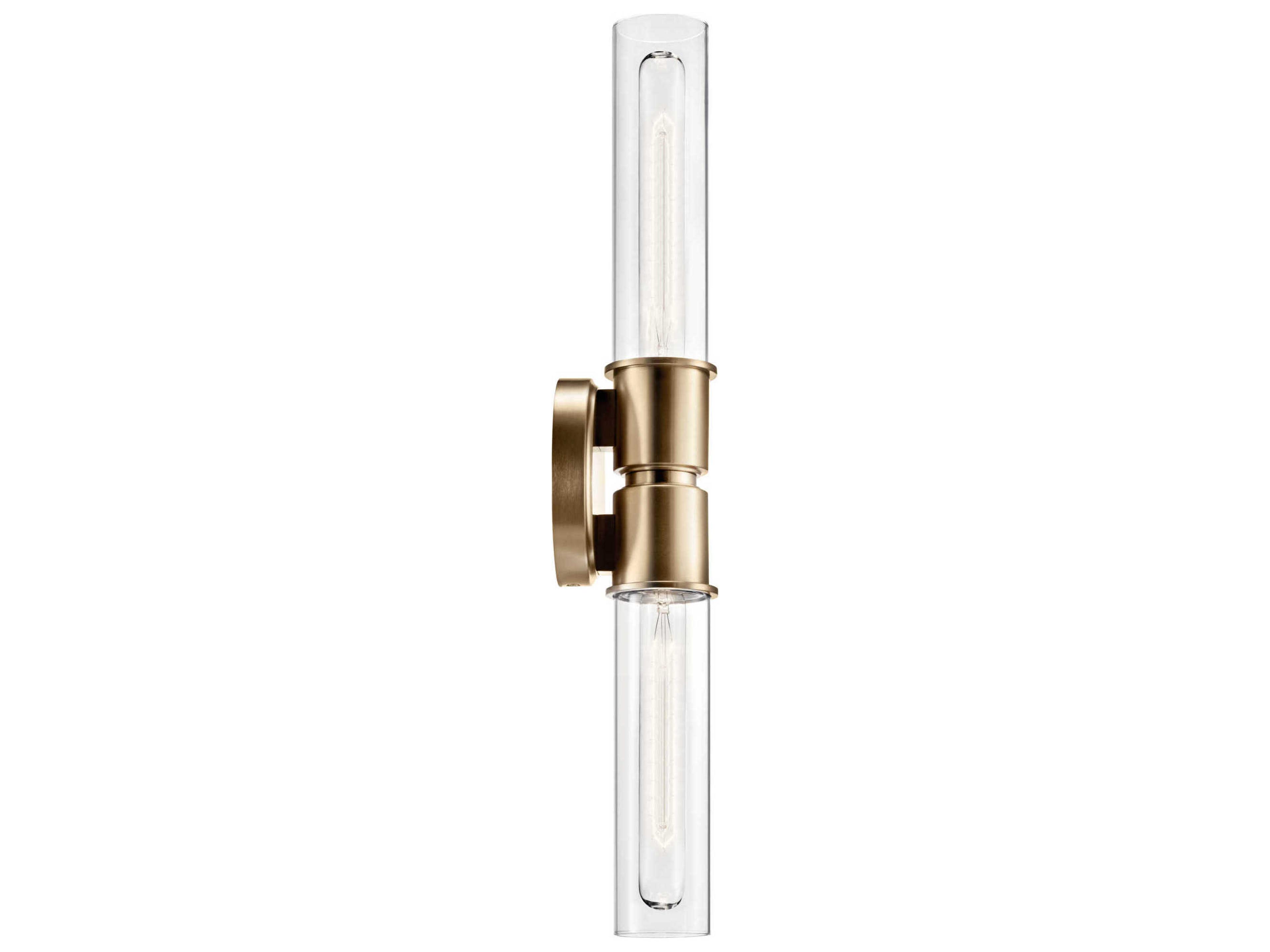 Kichler Aviv 2-Light Champagne Bronze Wall Sconce