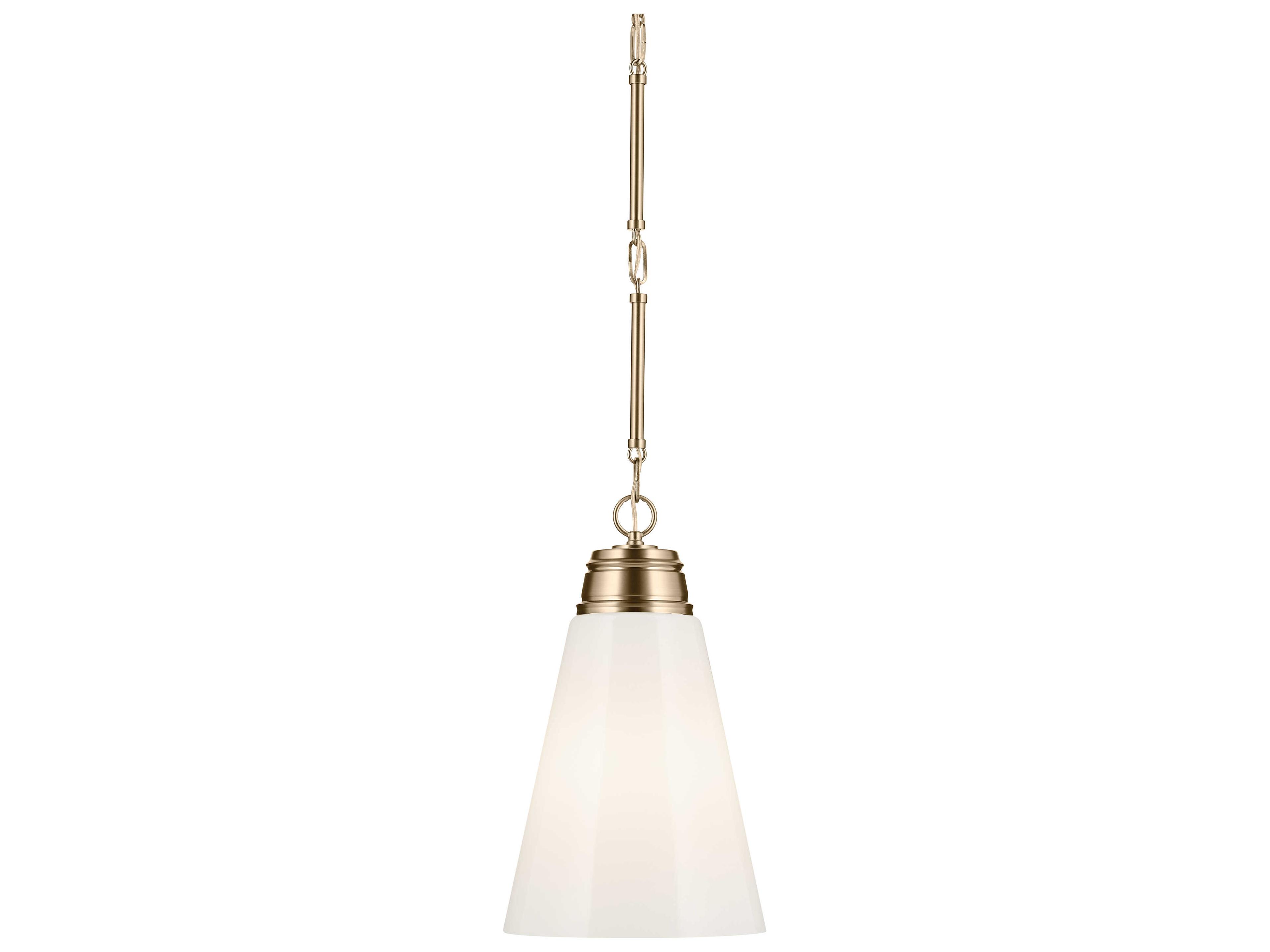 Kichler Marsailli 1-Light Champagne Bronze Mini Pendant