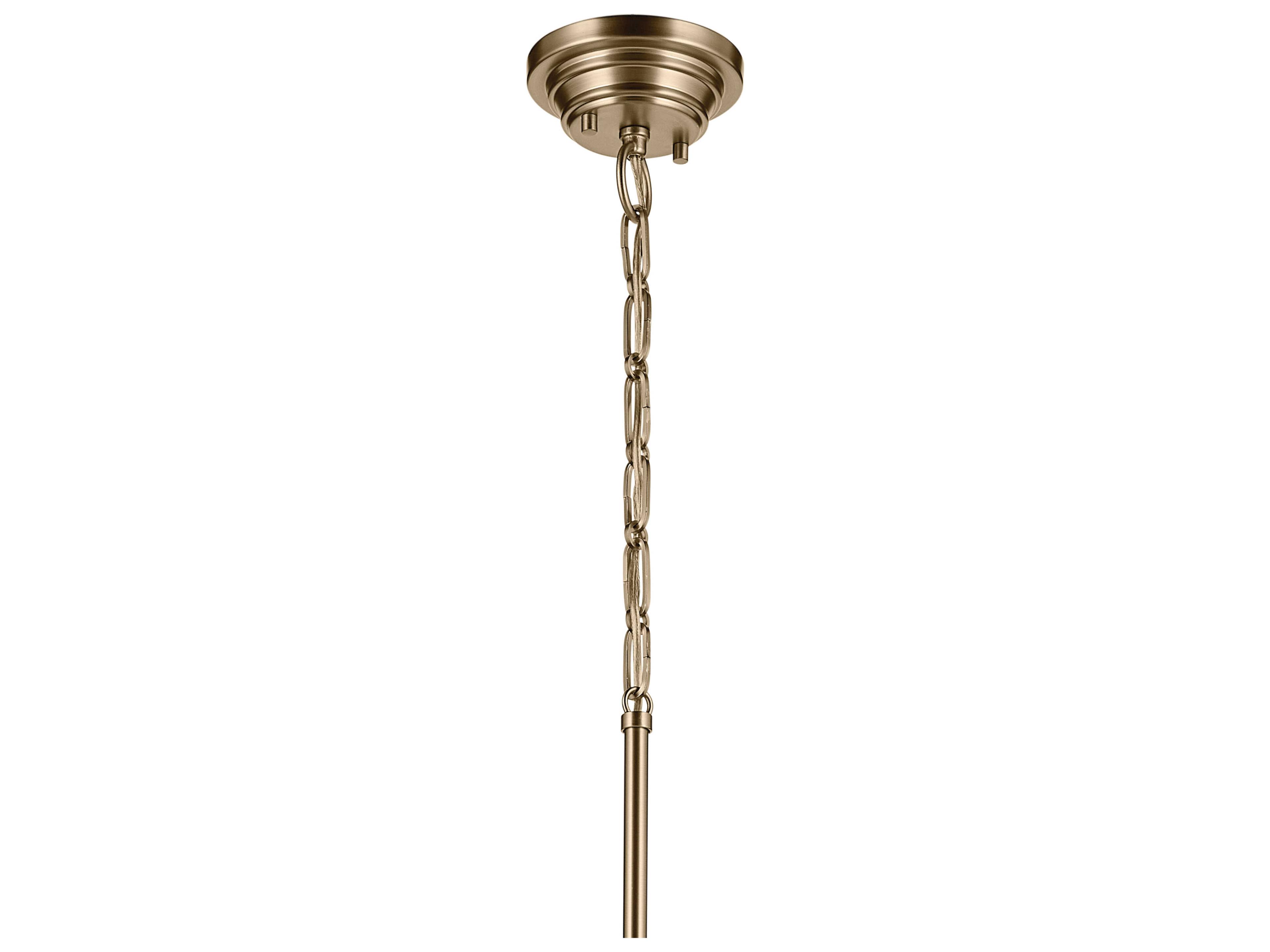 Kichler Marsailli 1-Light Champagne Bronze Mini Pendant