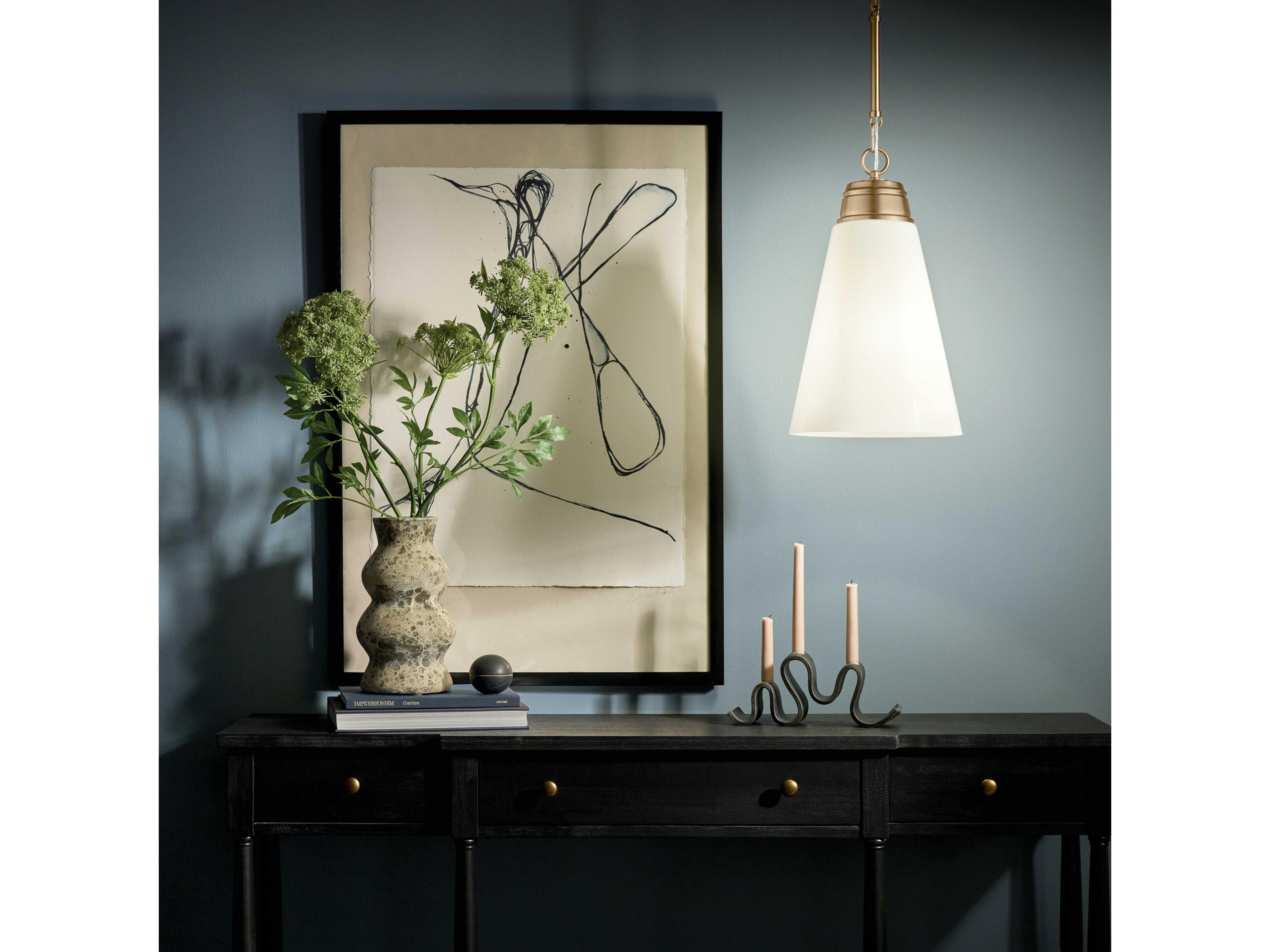 Kichler Marsailli 1-Light Champagne Bronze Mini Pendant