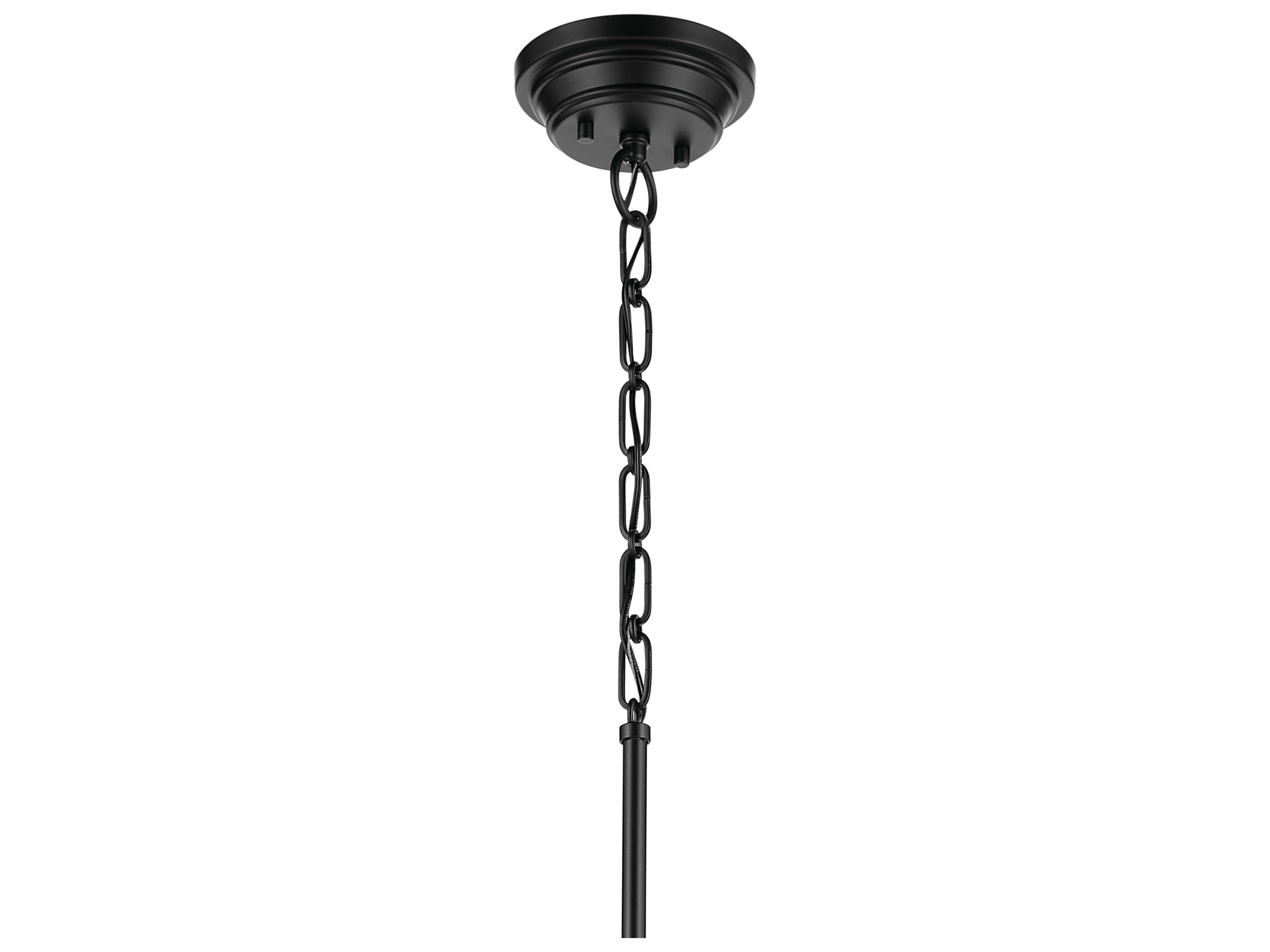 Kichler Marsailli 1-Light Black Pendant
