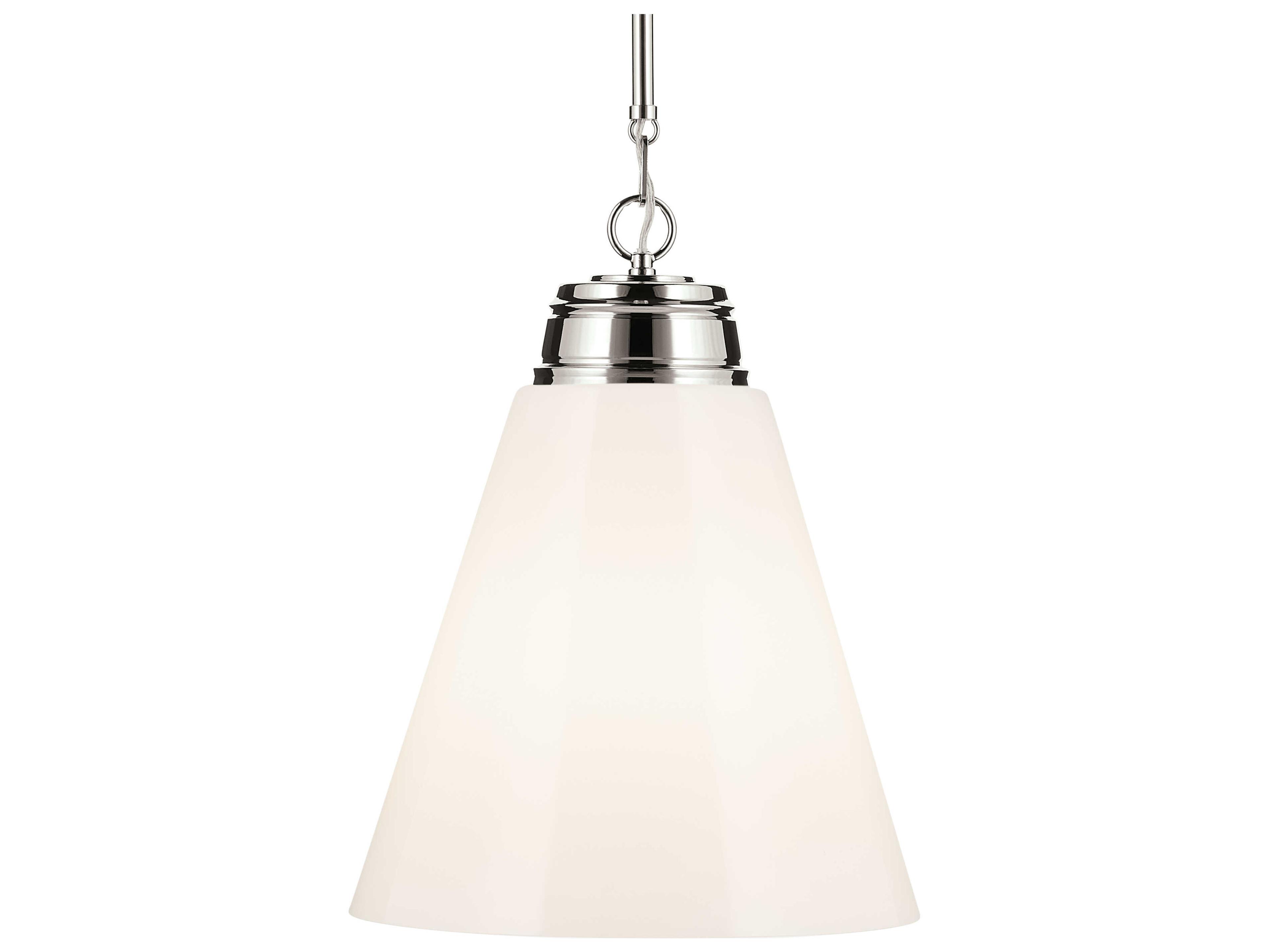 Kichler Marsailli 1-Light Polished Nickel Pendant