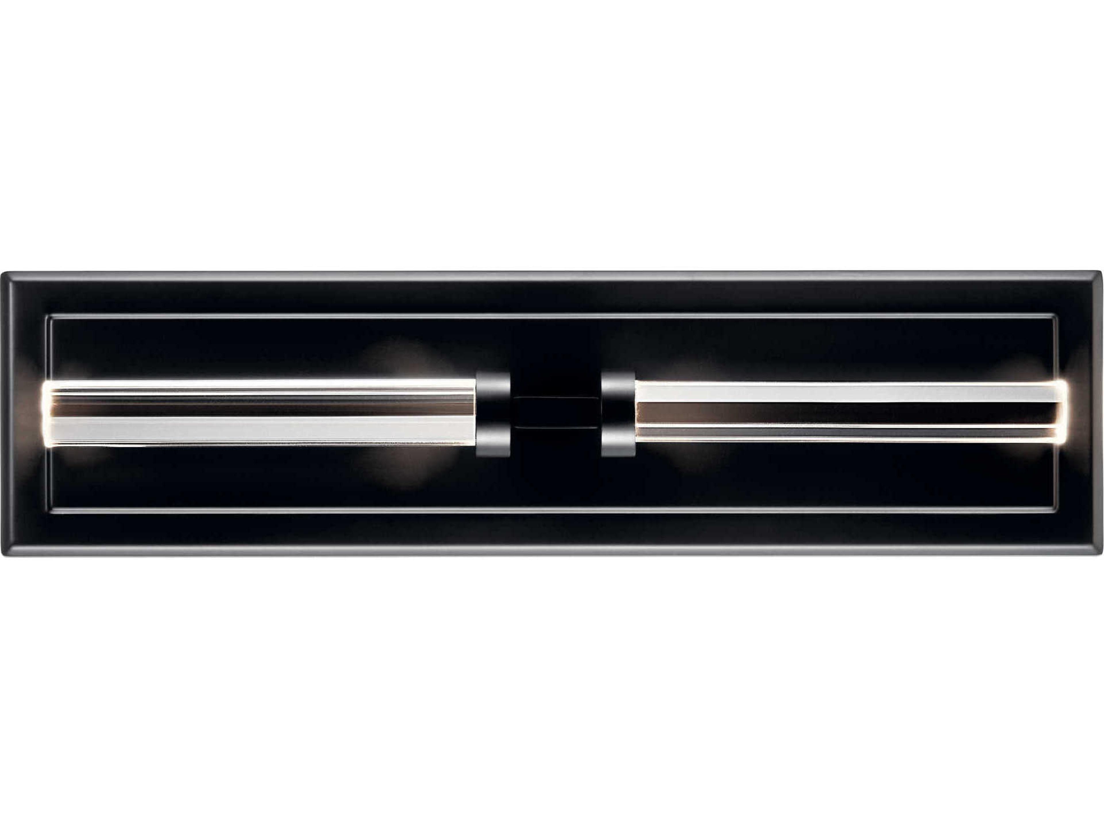 Kichler Sycara 2-Light Black Wall Sconce