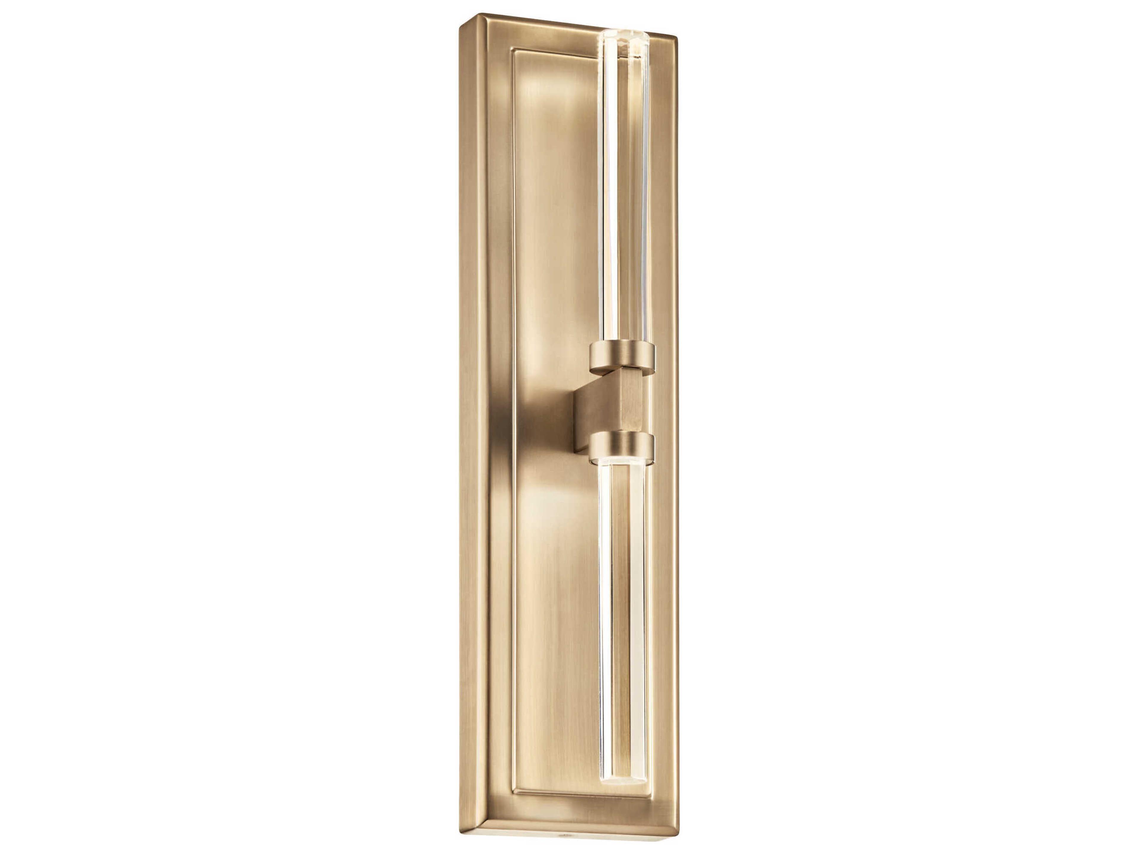Sycara 2-Light Champagne Bronze Wall Sconce