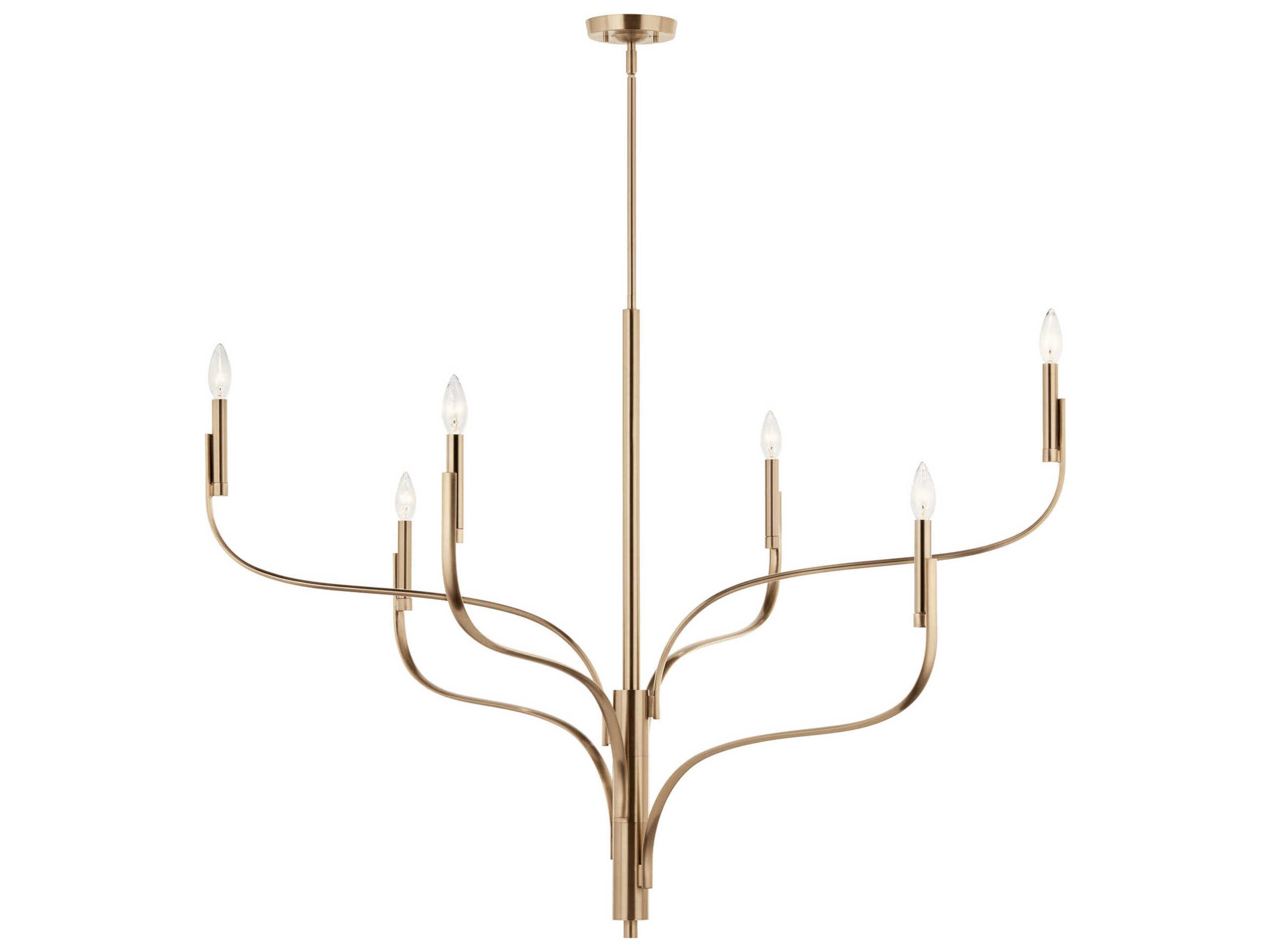 Kichler Livadia 6-Light Champagne Bronze Chandelier