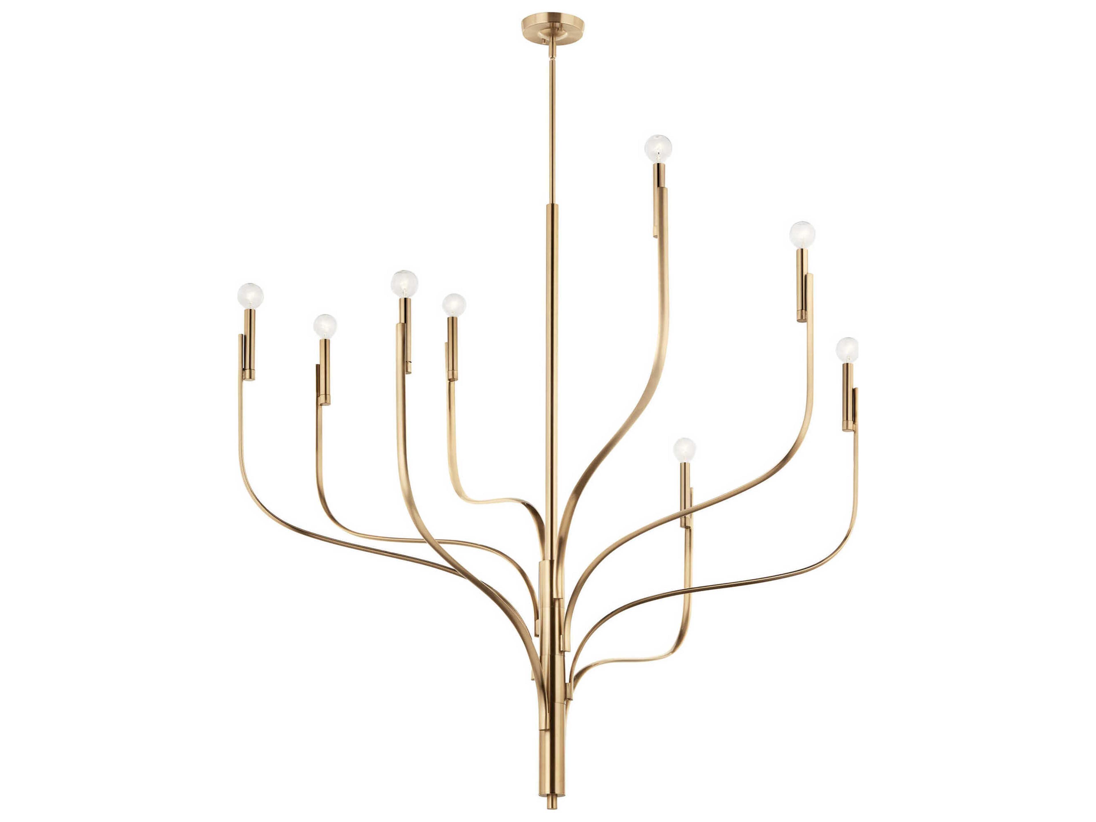 Kichler Livadia 8-Light Champagne Bronze Chandelier