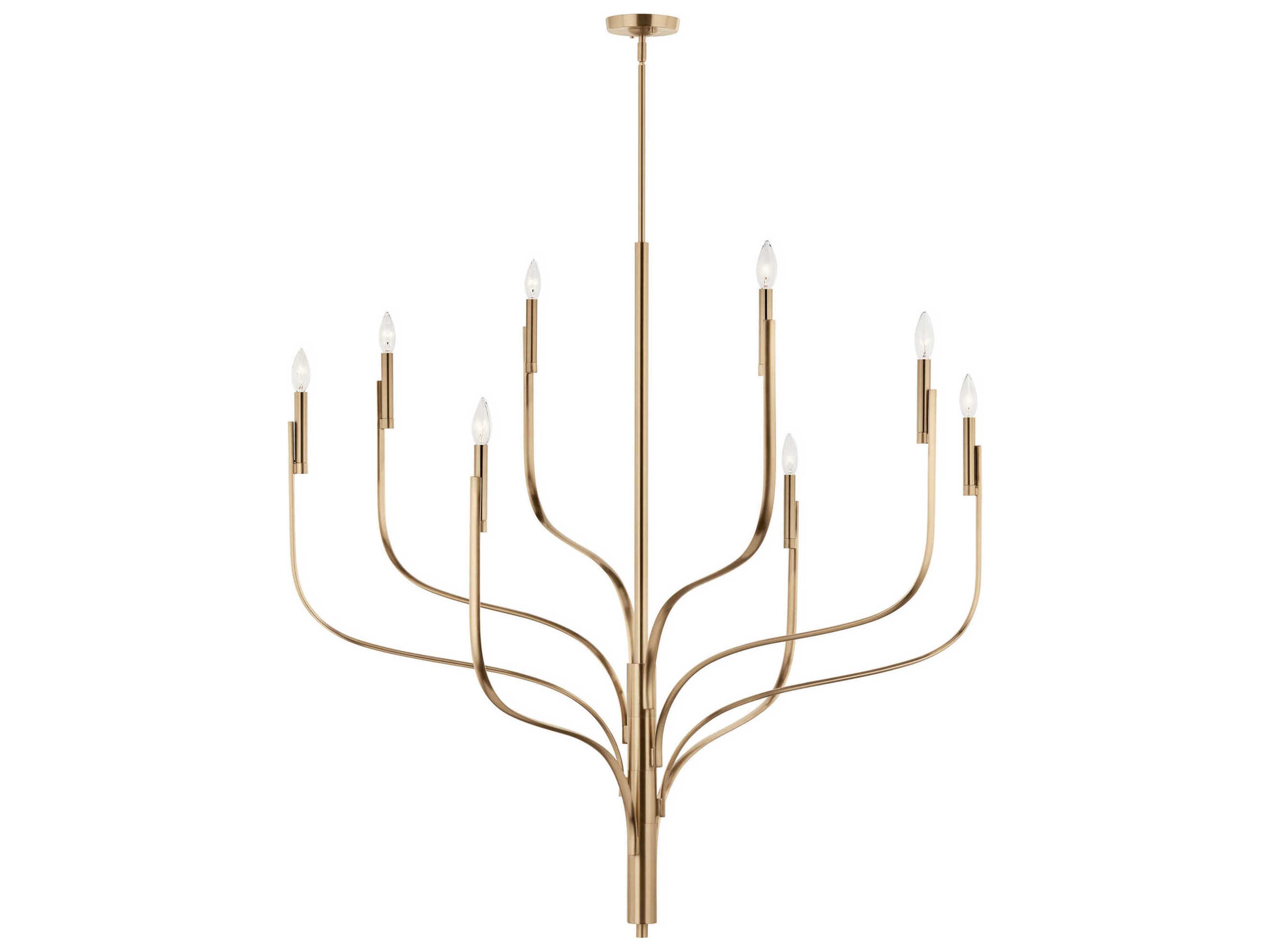 Kichler Livadia 8-Light Champagne Bronze Chandelier