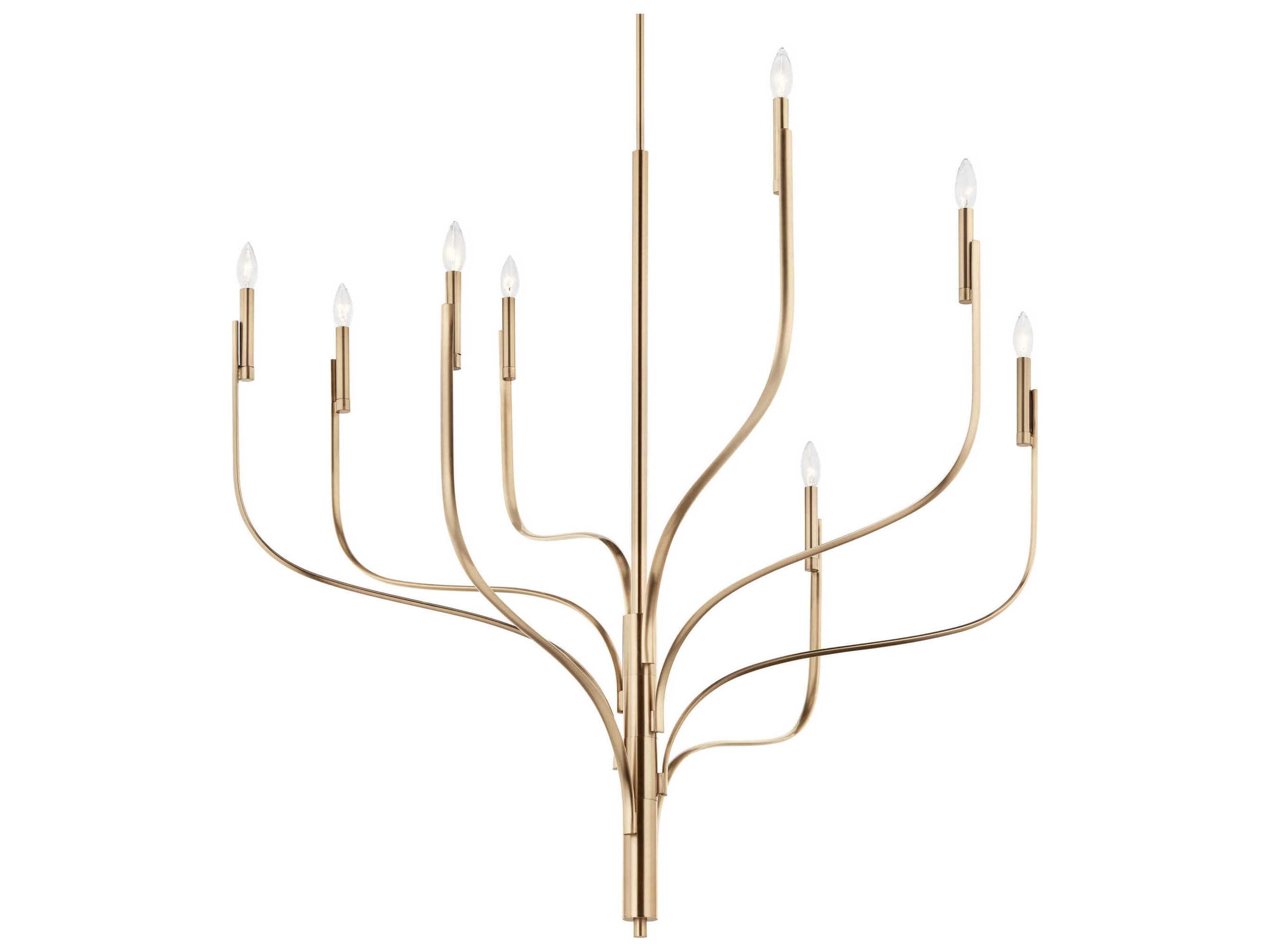 Kichler Livadia 8-Light Champagne Bronze Chandelier