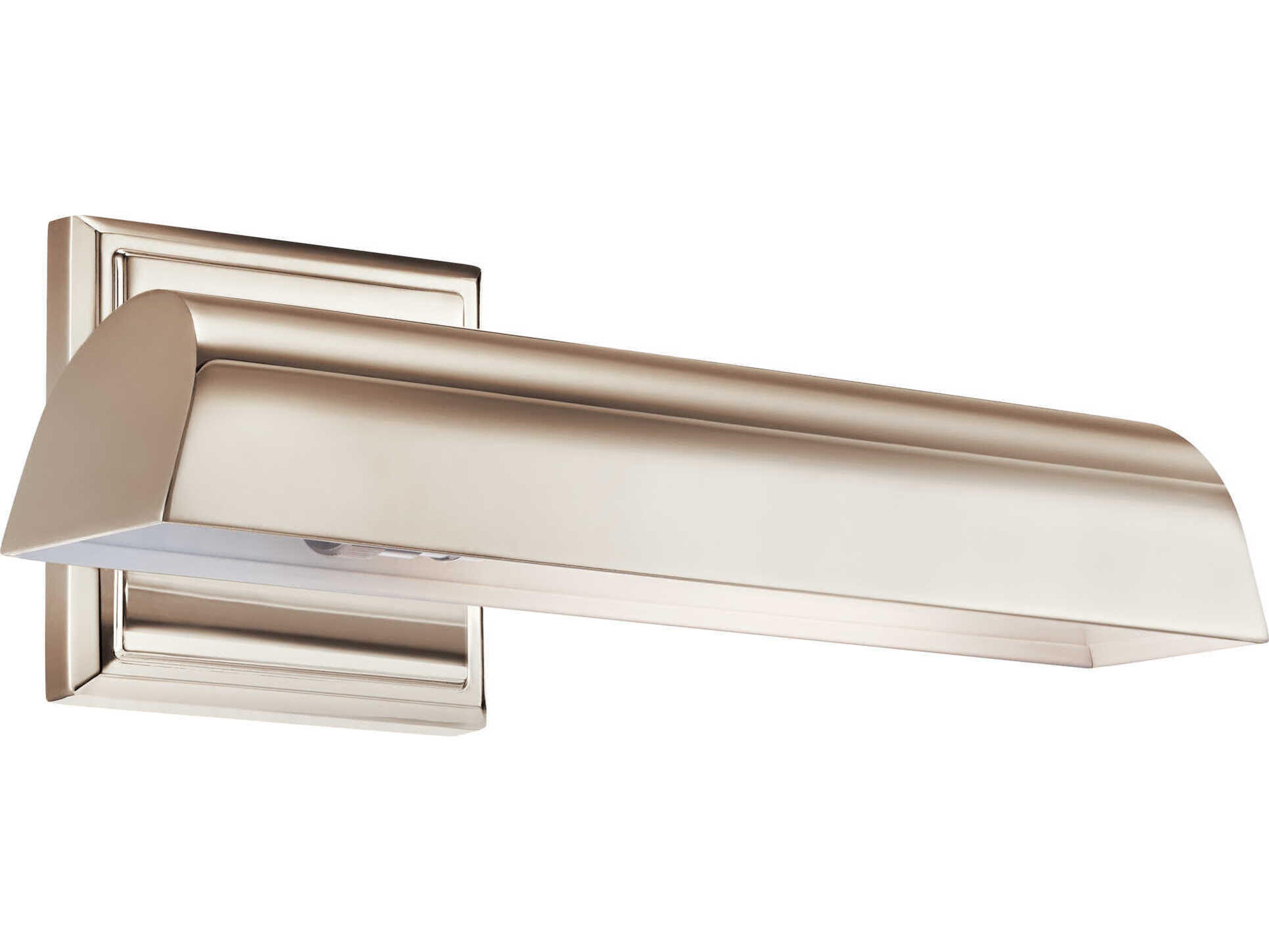 Carston Polished Nickel Picture Light