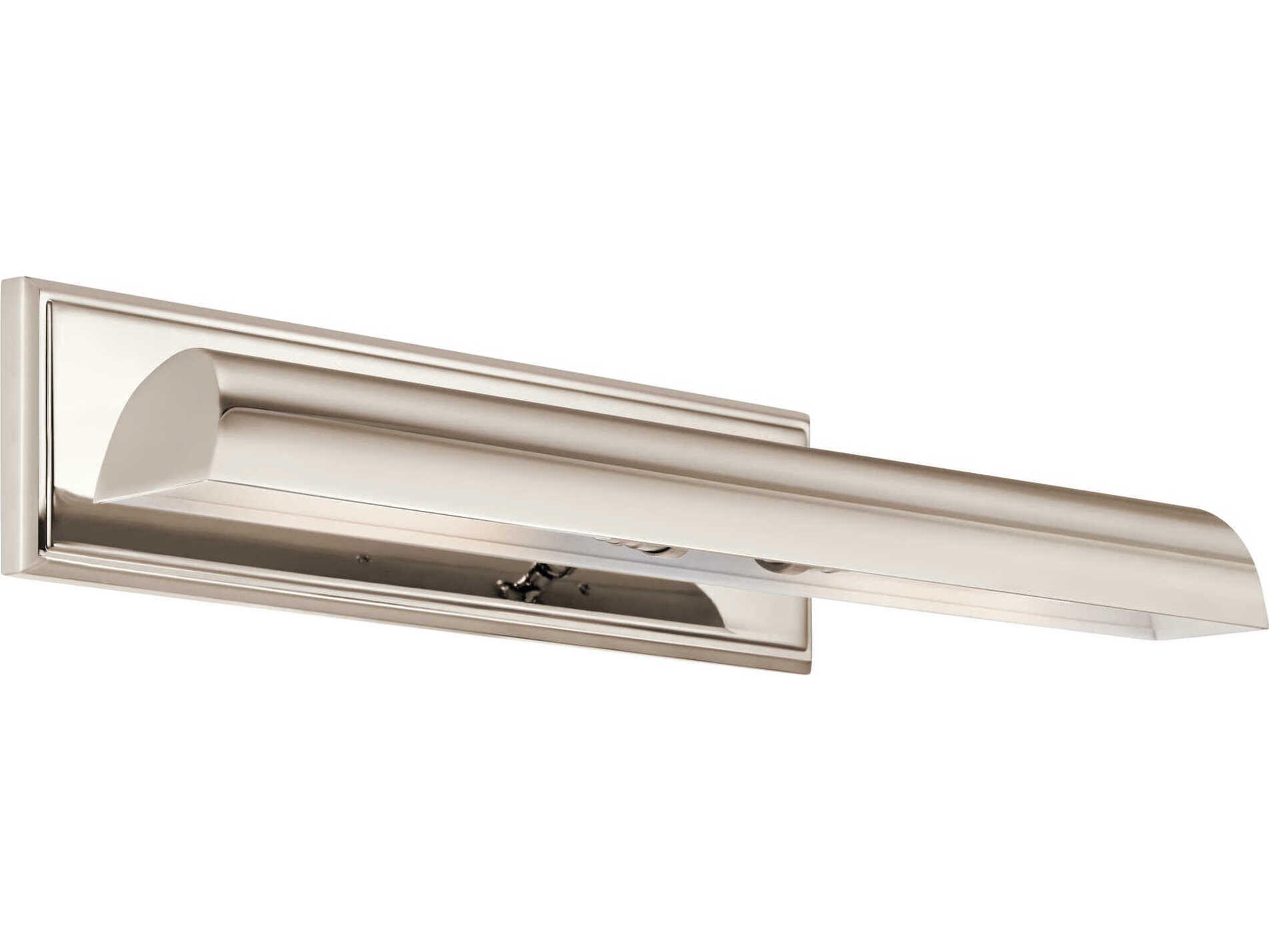 Carston Polished Nickel Picture Light