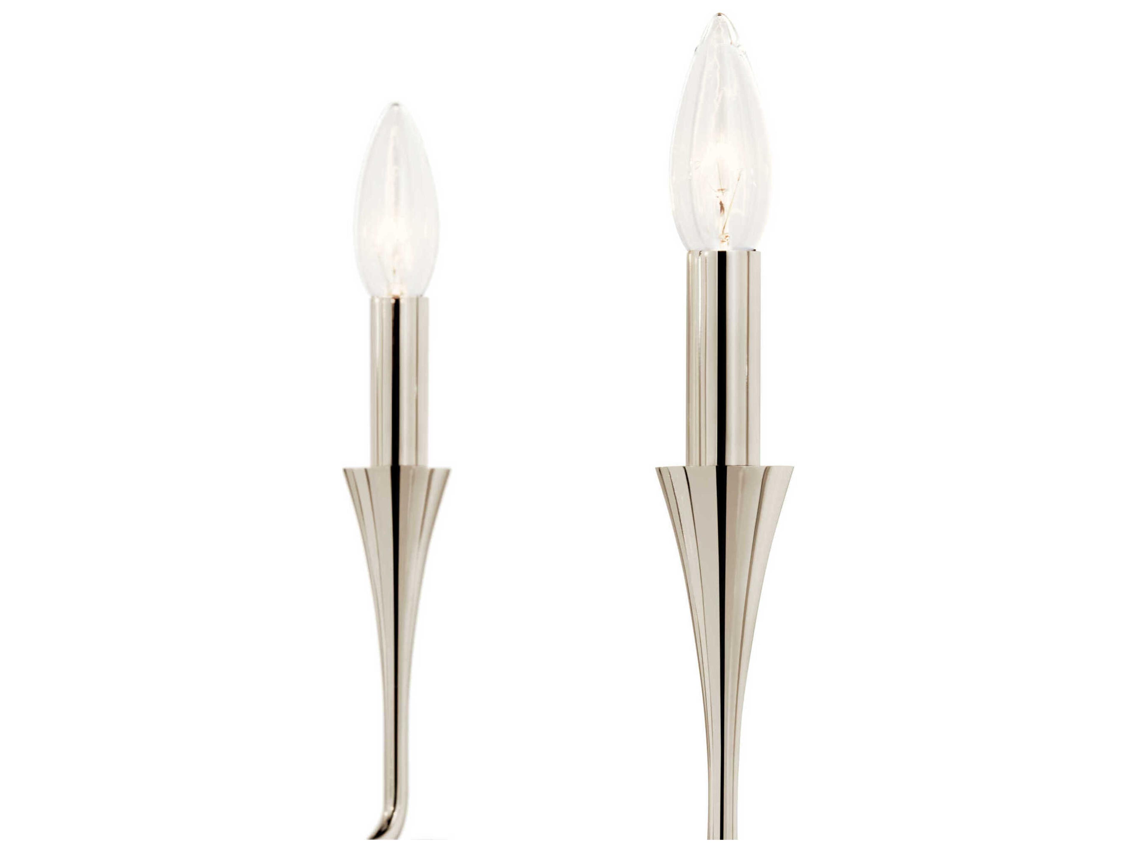 Kichler Alvaro 5-Light Polished Nickel Chandelier