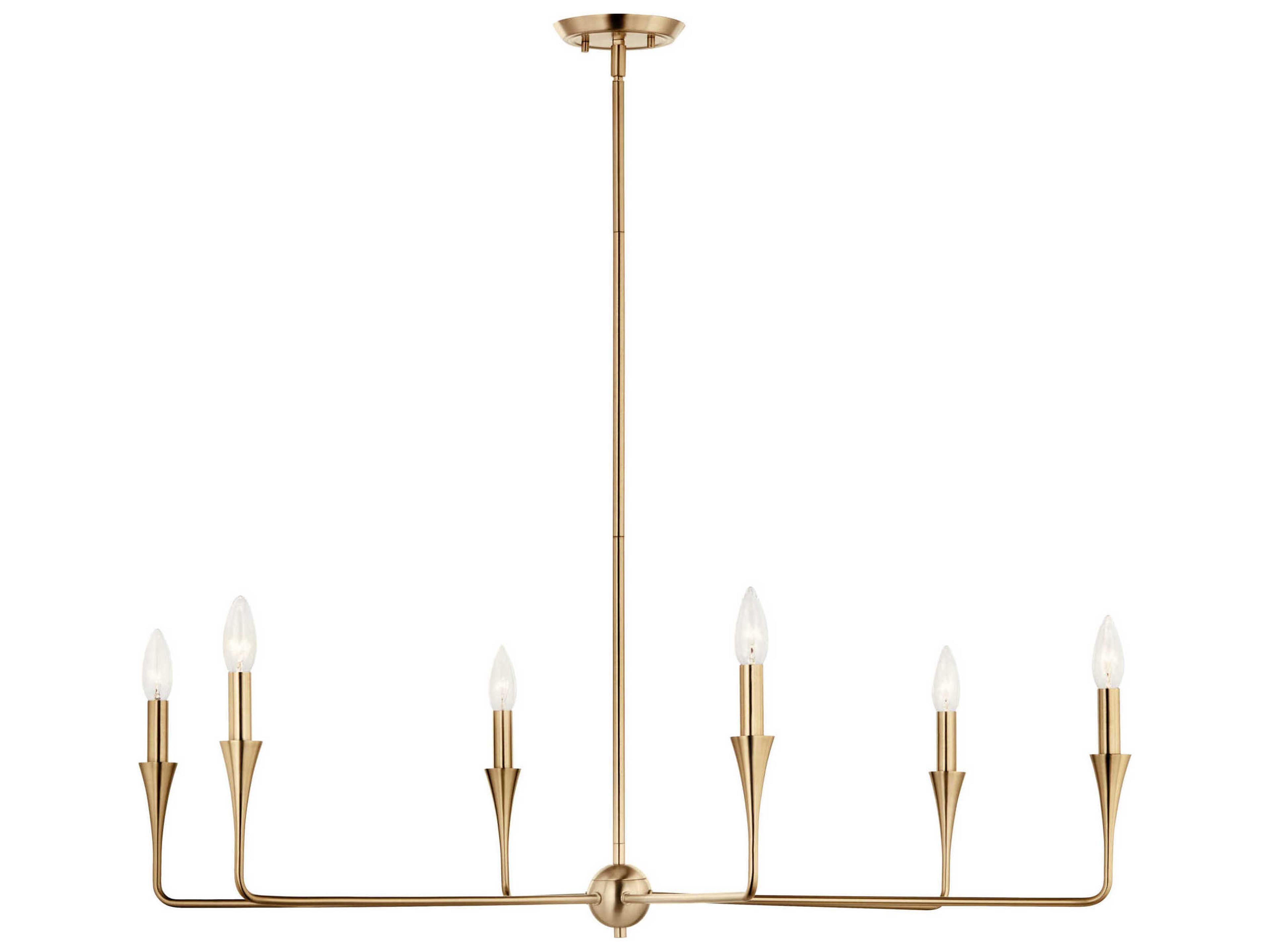 Kichler Alvaro 6-Light Champagne Bronze Chandelier