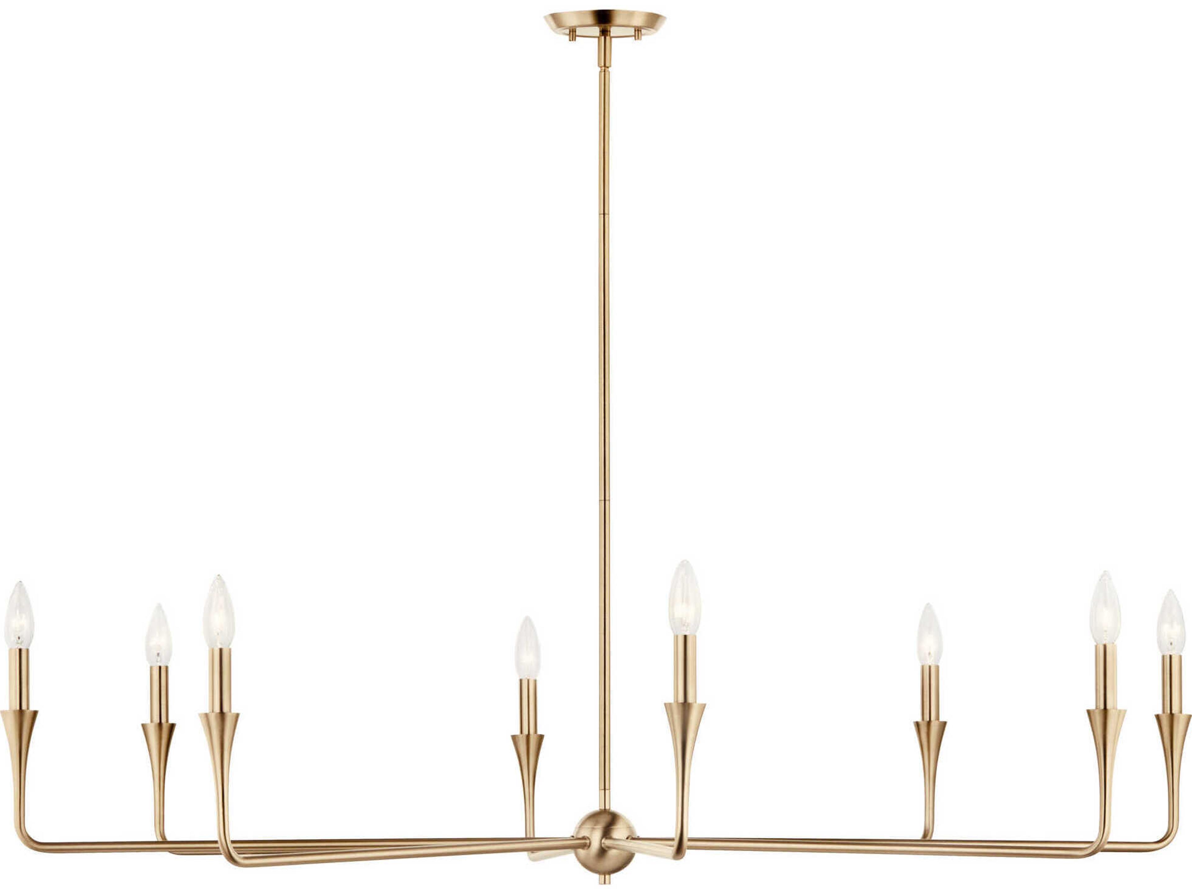 Kichler Alvaro 8-Light Champagne Bronze Chandelier