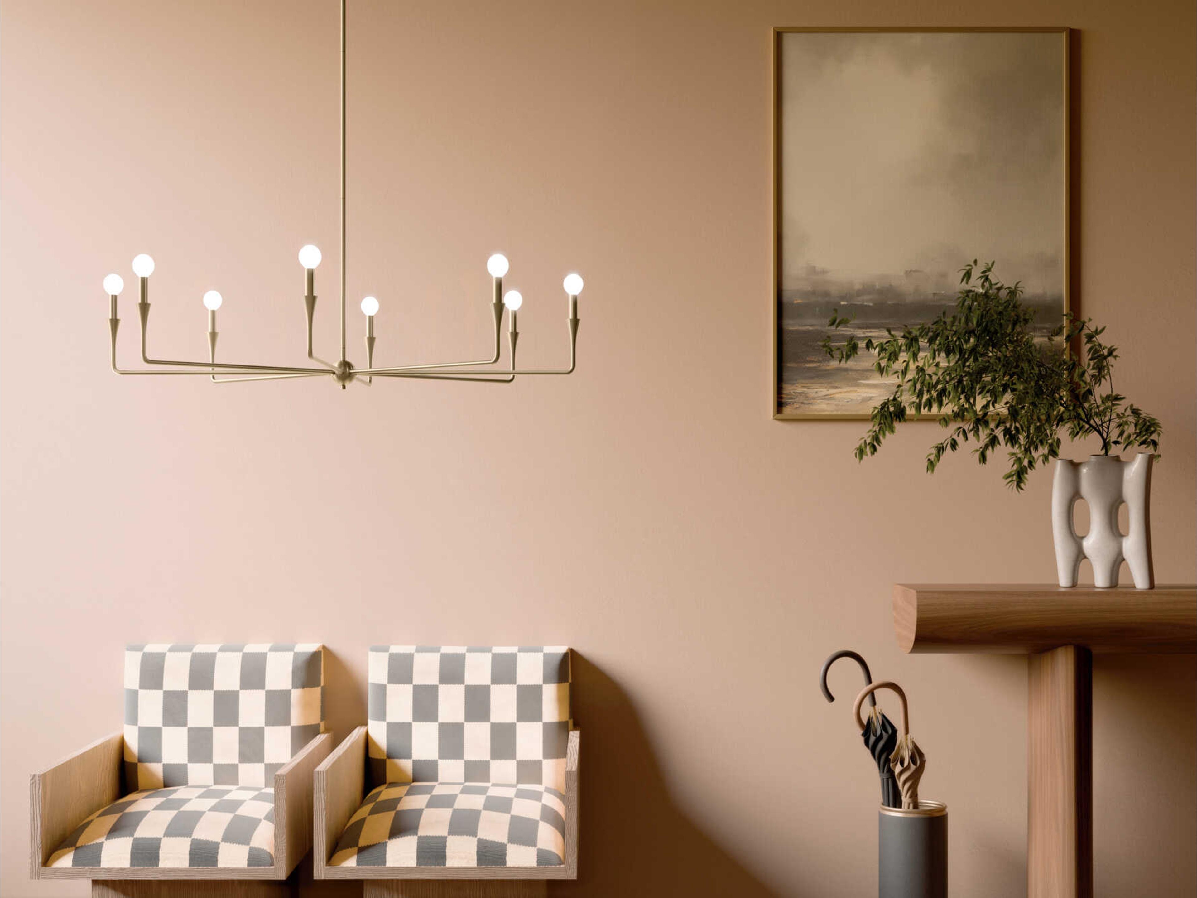 Kichler Alvaro 8-Light Champagne Bronze Chandelier