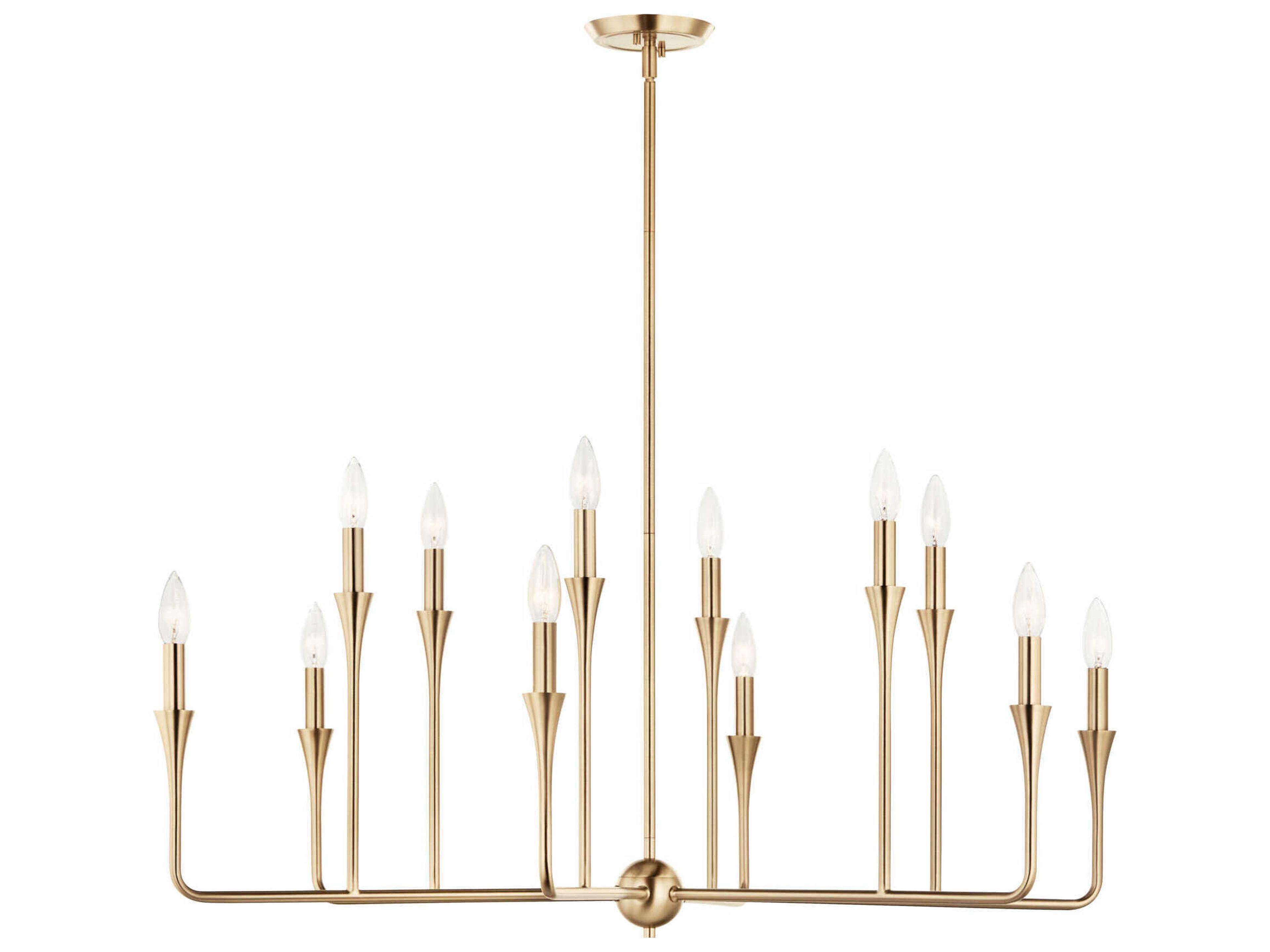 Kichler Alvaro 12-Light Champagne Bronze Chandelier