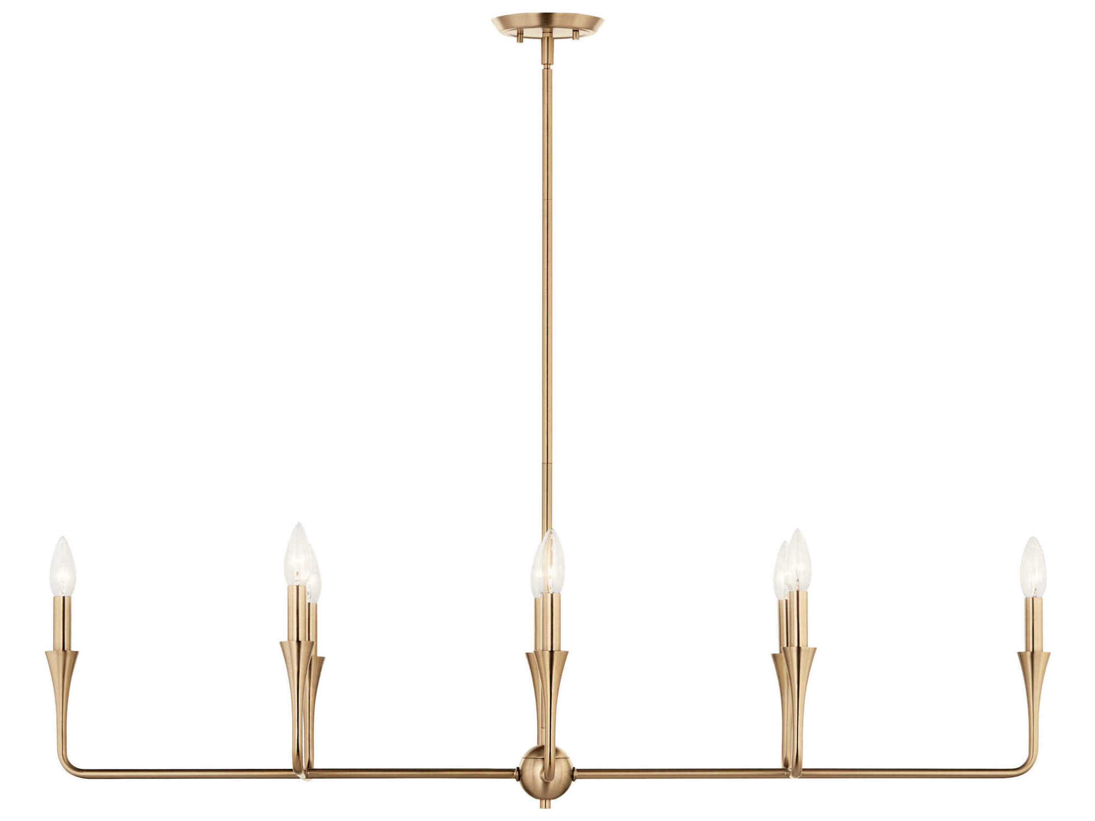 Kichler Alvaro 8-Light Champagne Bronze Island Pendant