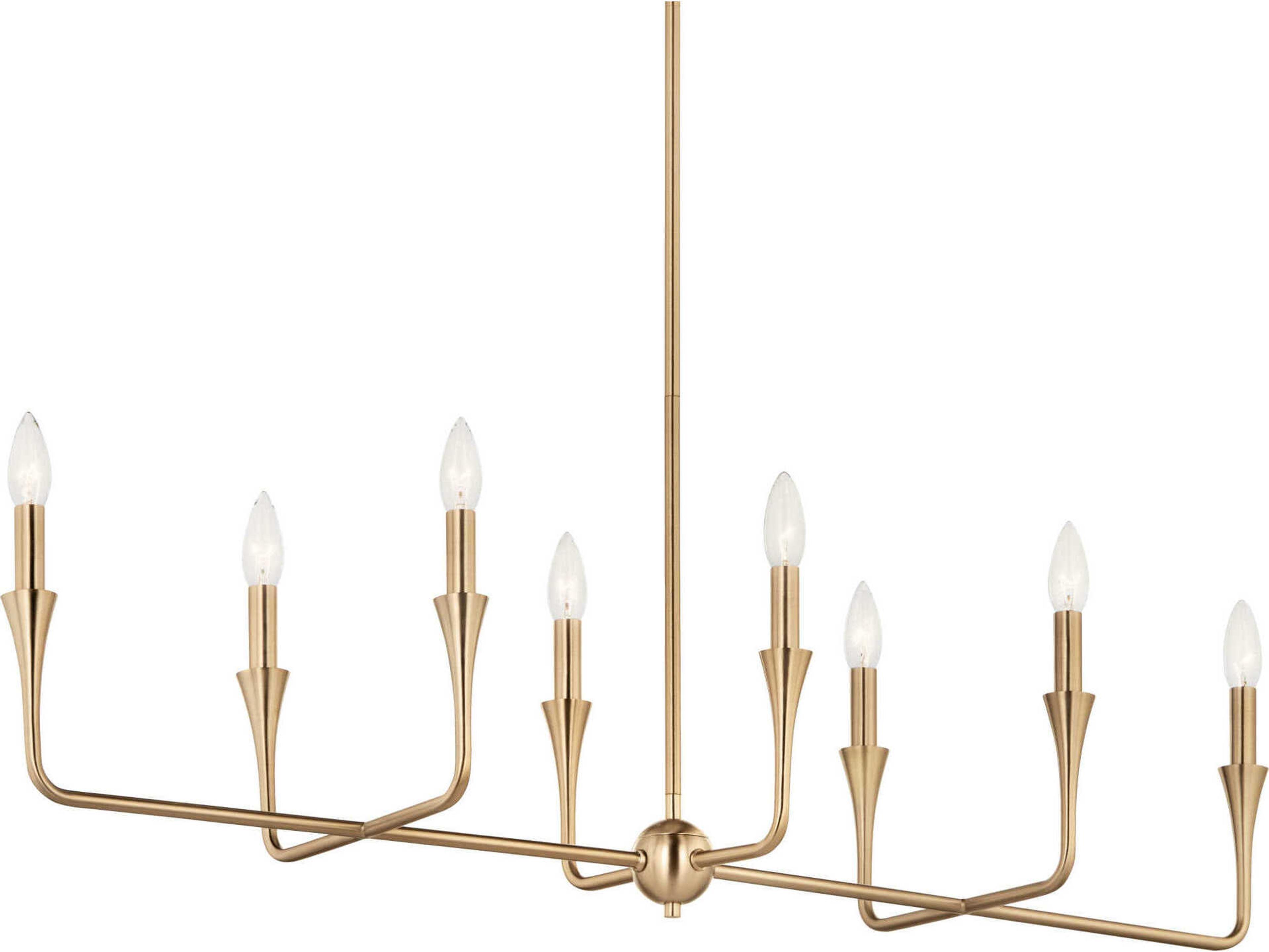 Kichler Alvaro 8-Light Champagne Bronze Island Pendant