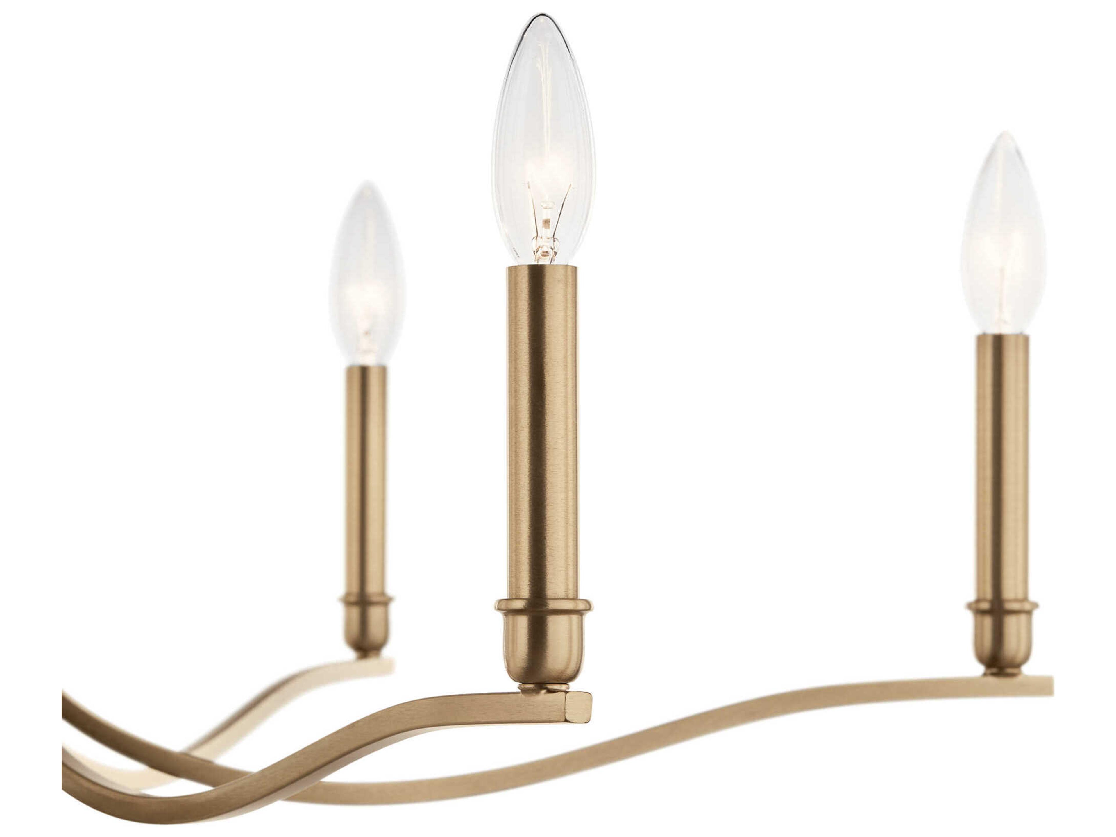 Kichler Malene 6-Light Champagne Bronze Chandelier