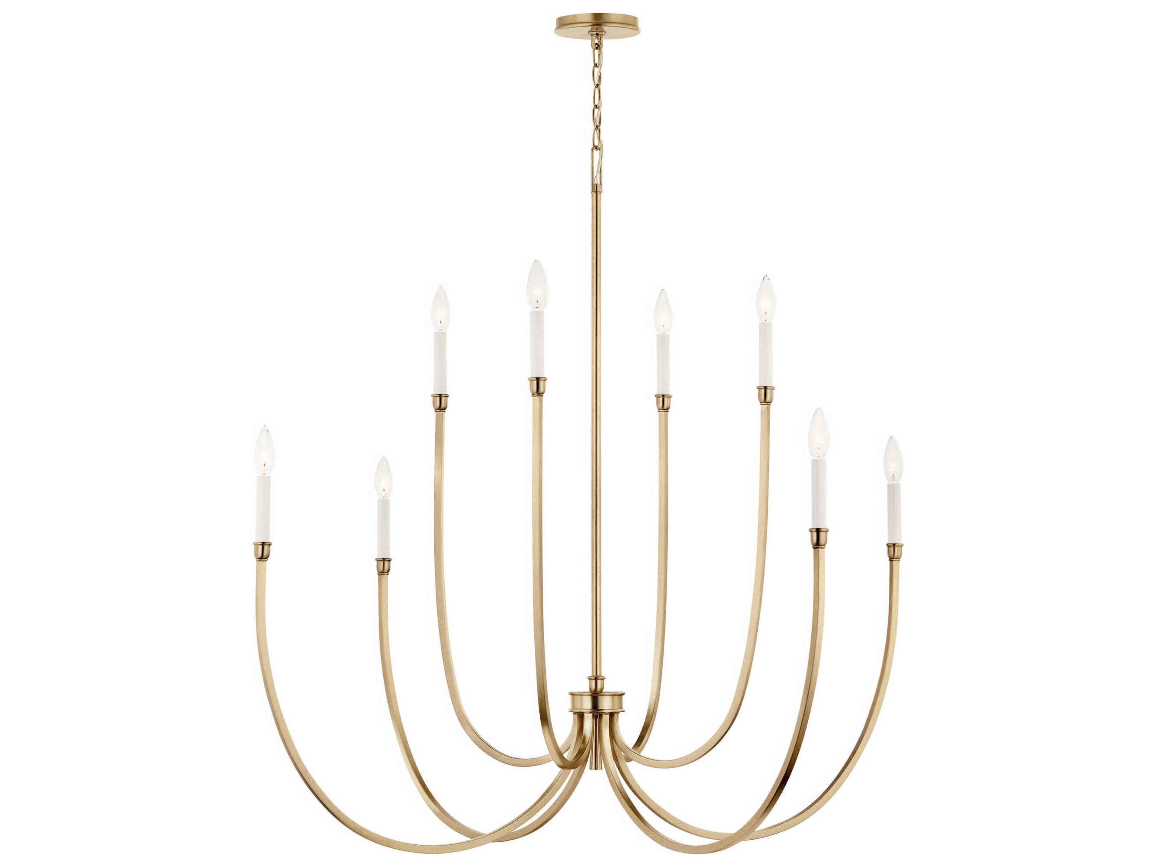 Kichler Malene 8-Light Champagne Bronze Chandelier