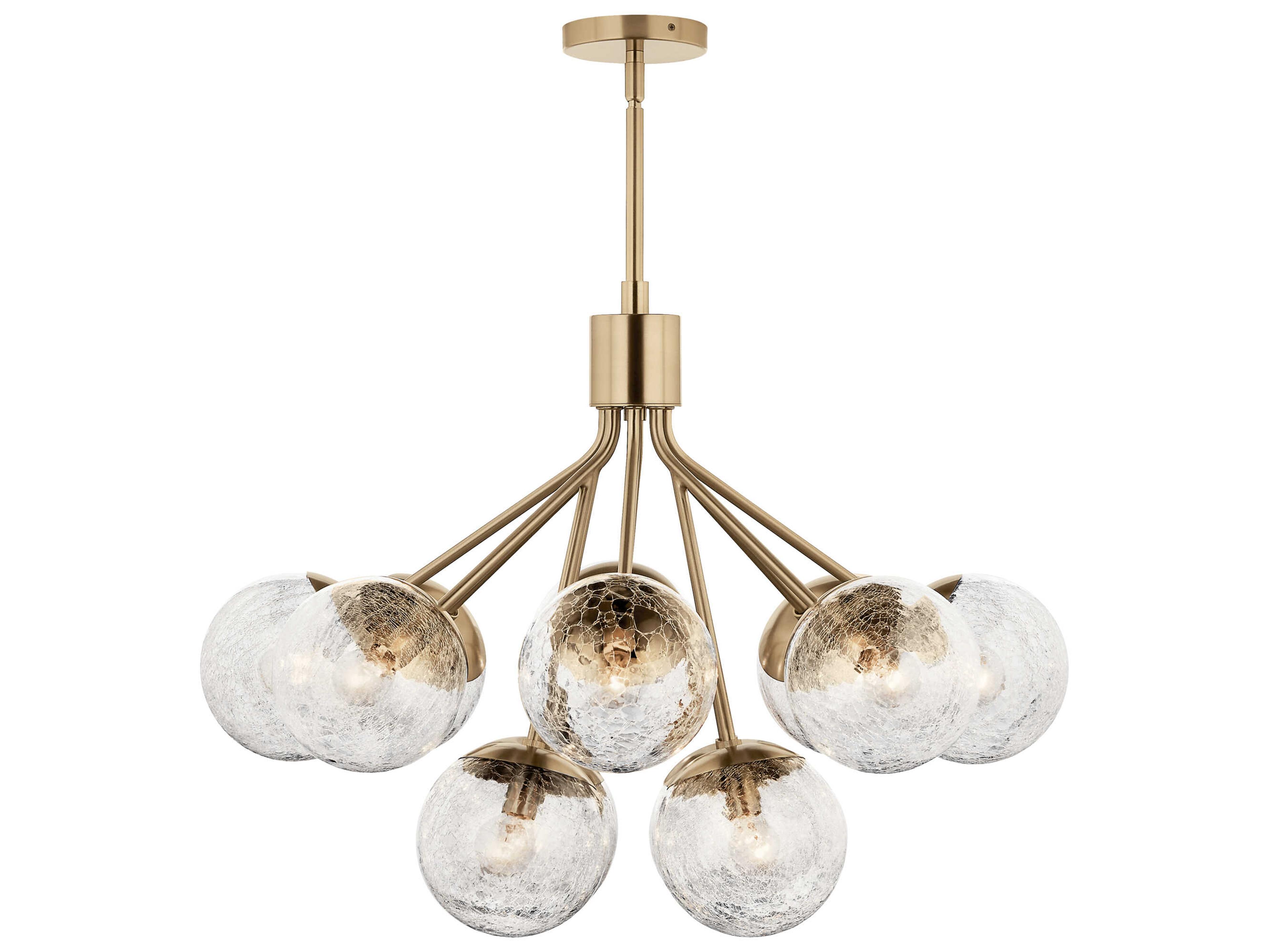 Kichler Silvarious 12-Light Champagne Bronze Chandelier