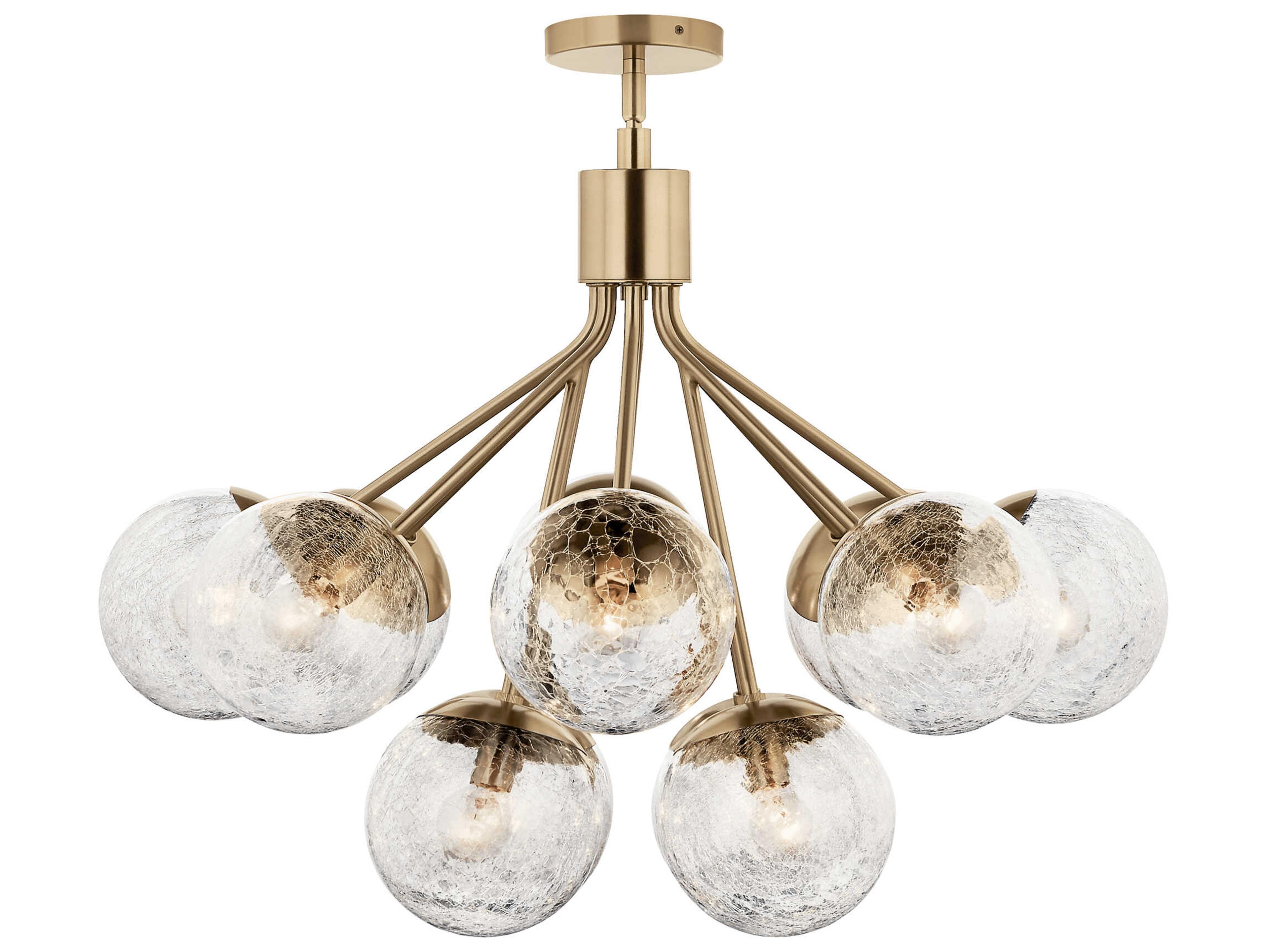 Kichler Silvarious 12-Light Champagne Bronze Chandelier
