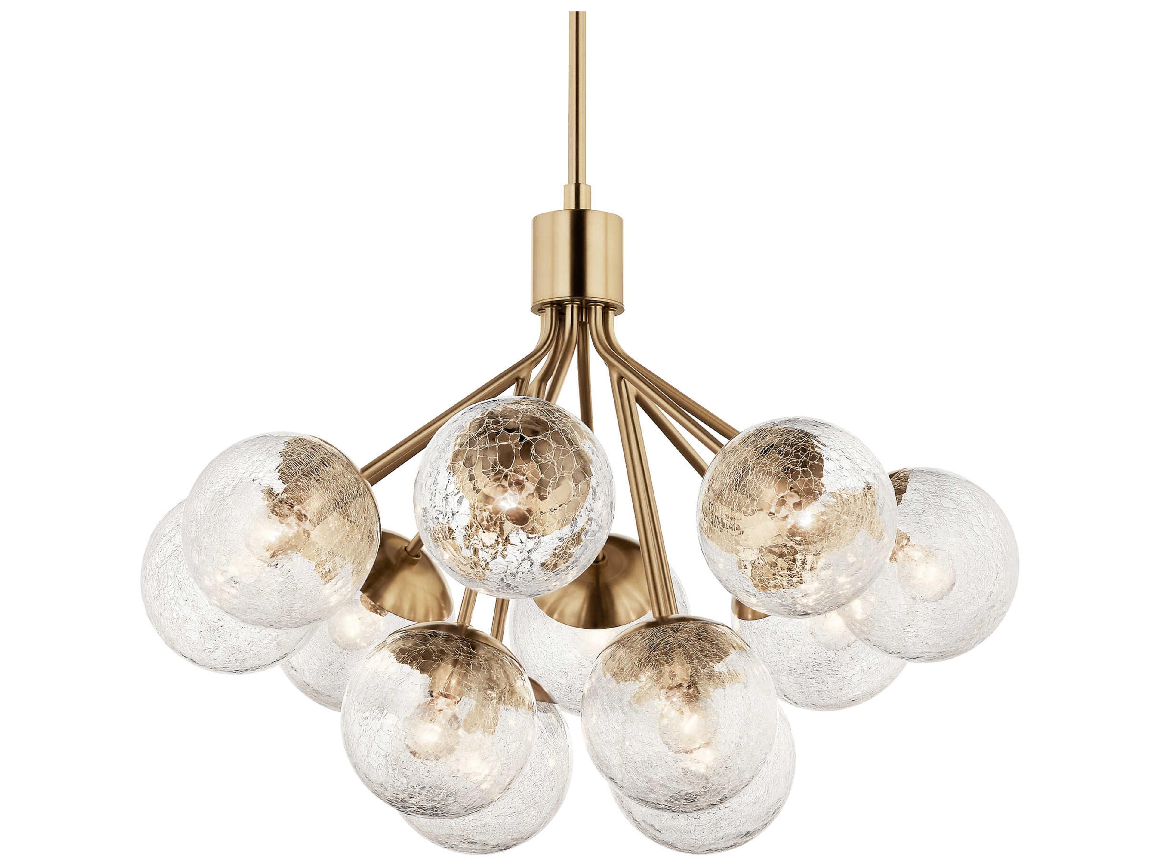 Kichler Silvarious 12-Light Champagne Bronze Chandelier