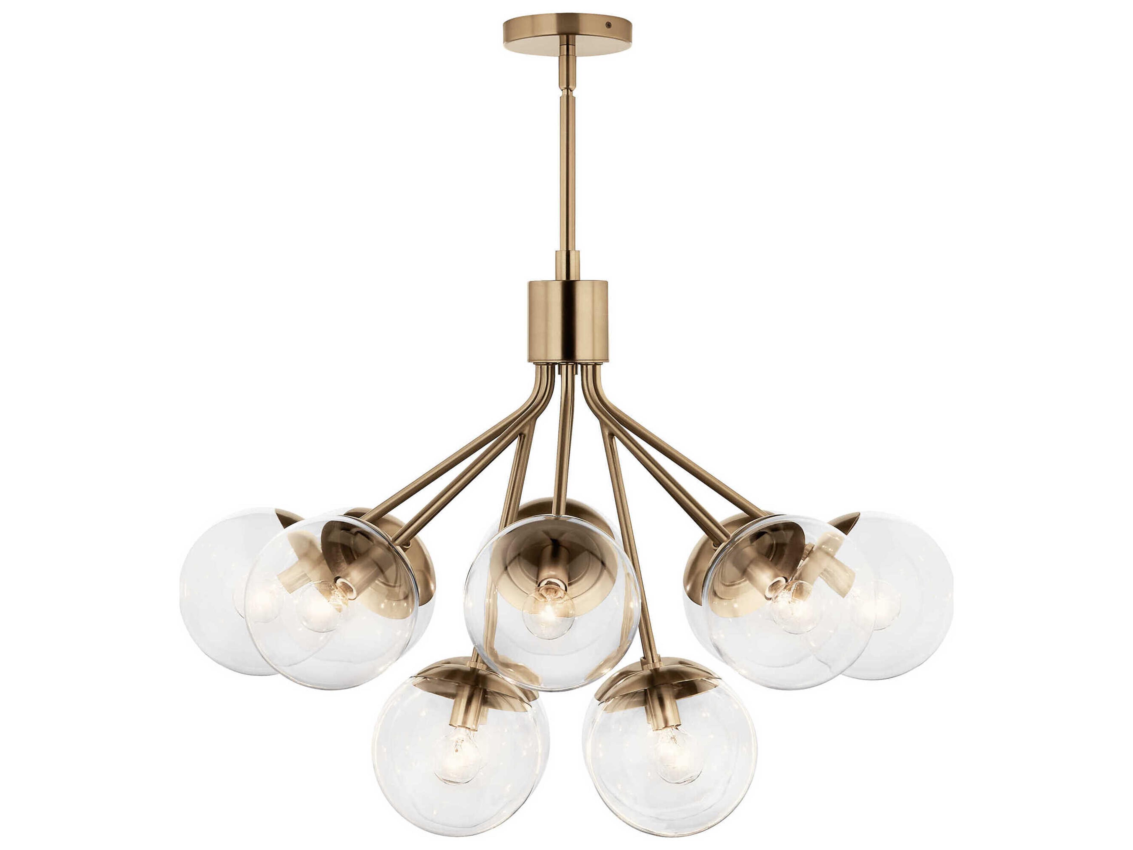 Kichler Silvarious 12-Light Champagne Bronze Chandelier