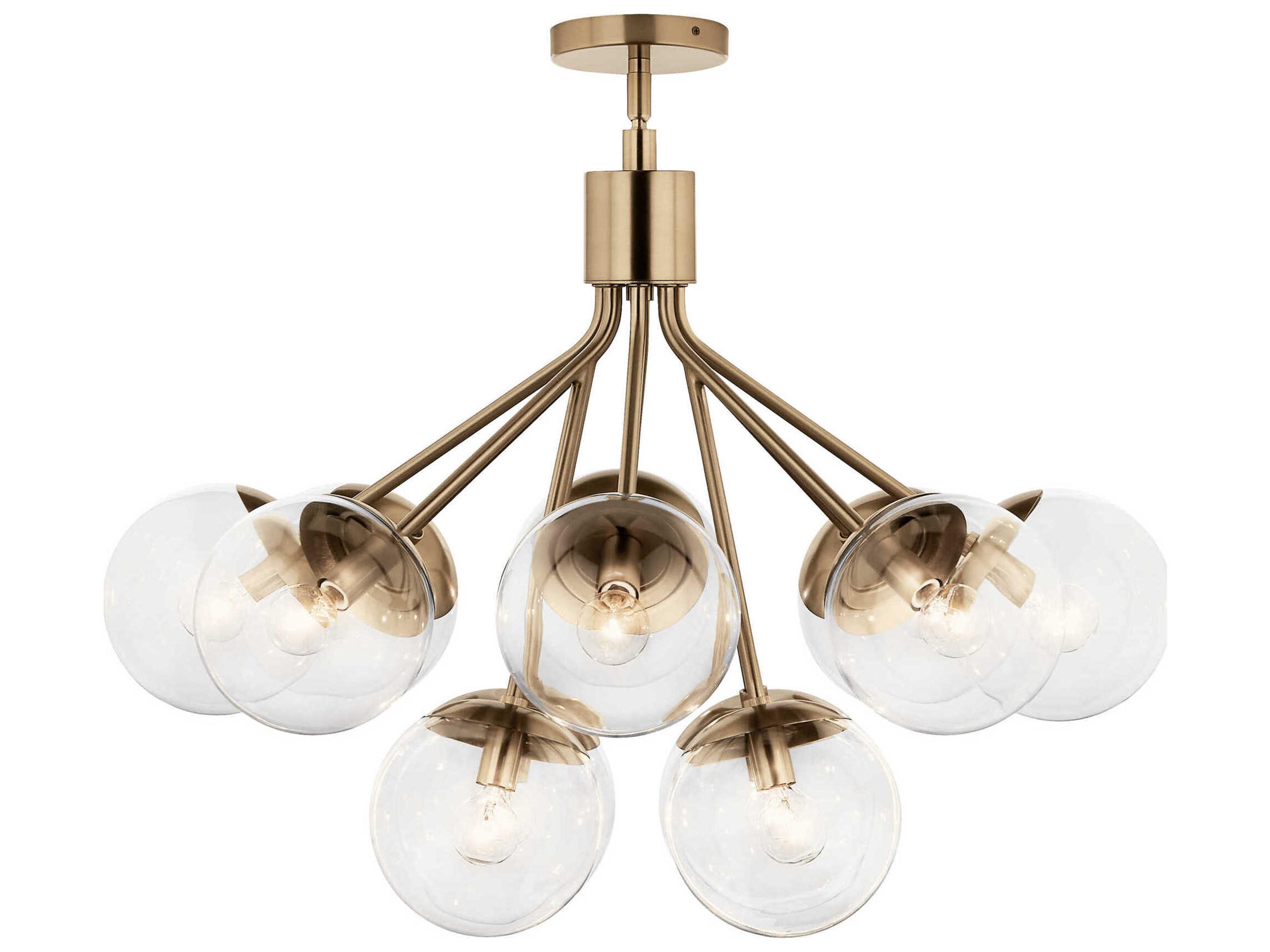 Kichler Silvarious 12-Light Champagne Bronze Chandelier