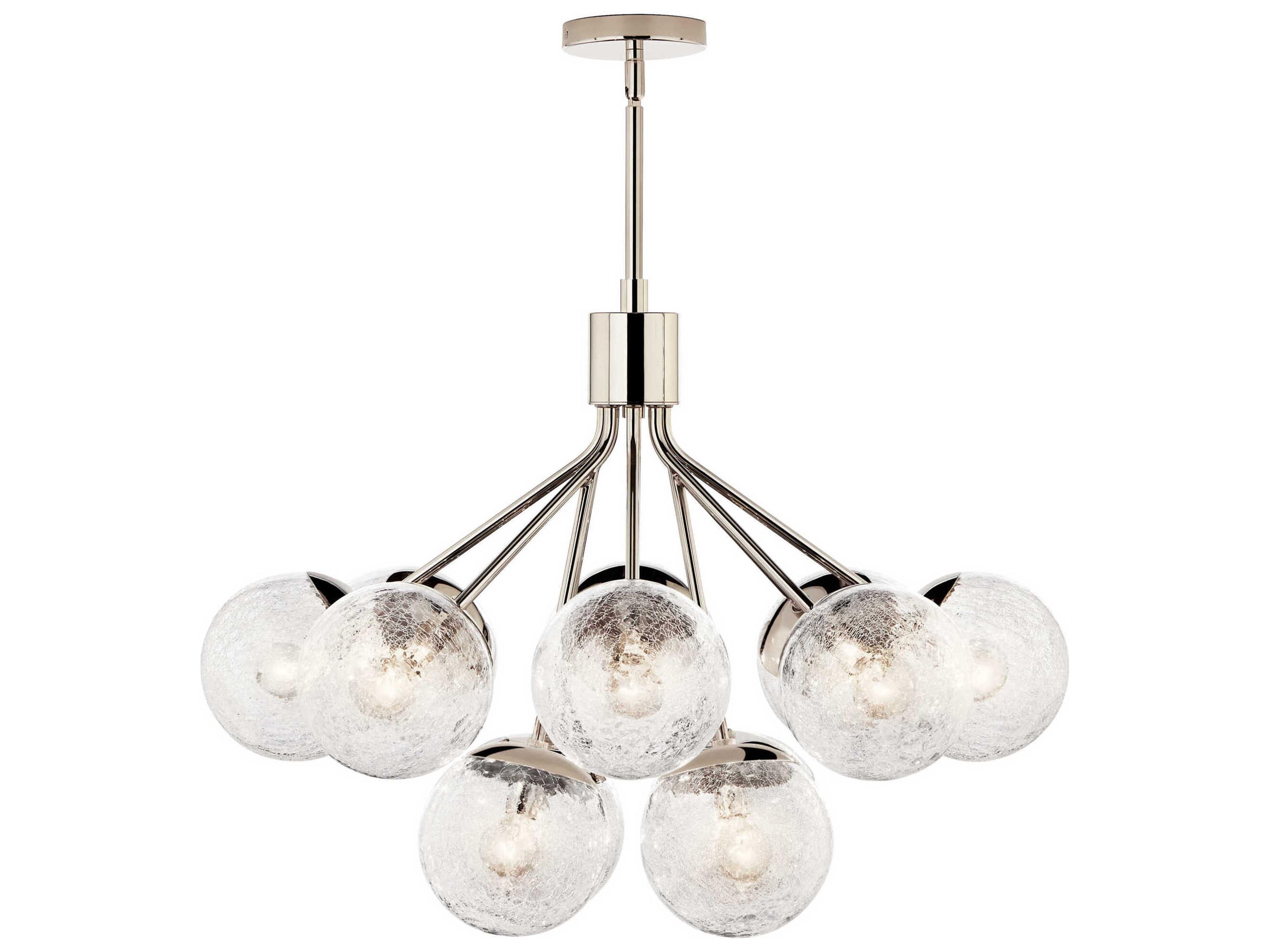 Kichler Silvarious 12-Light Polished Nickel Chandelier