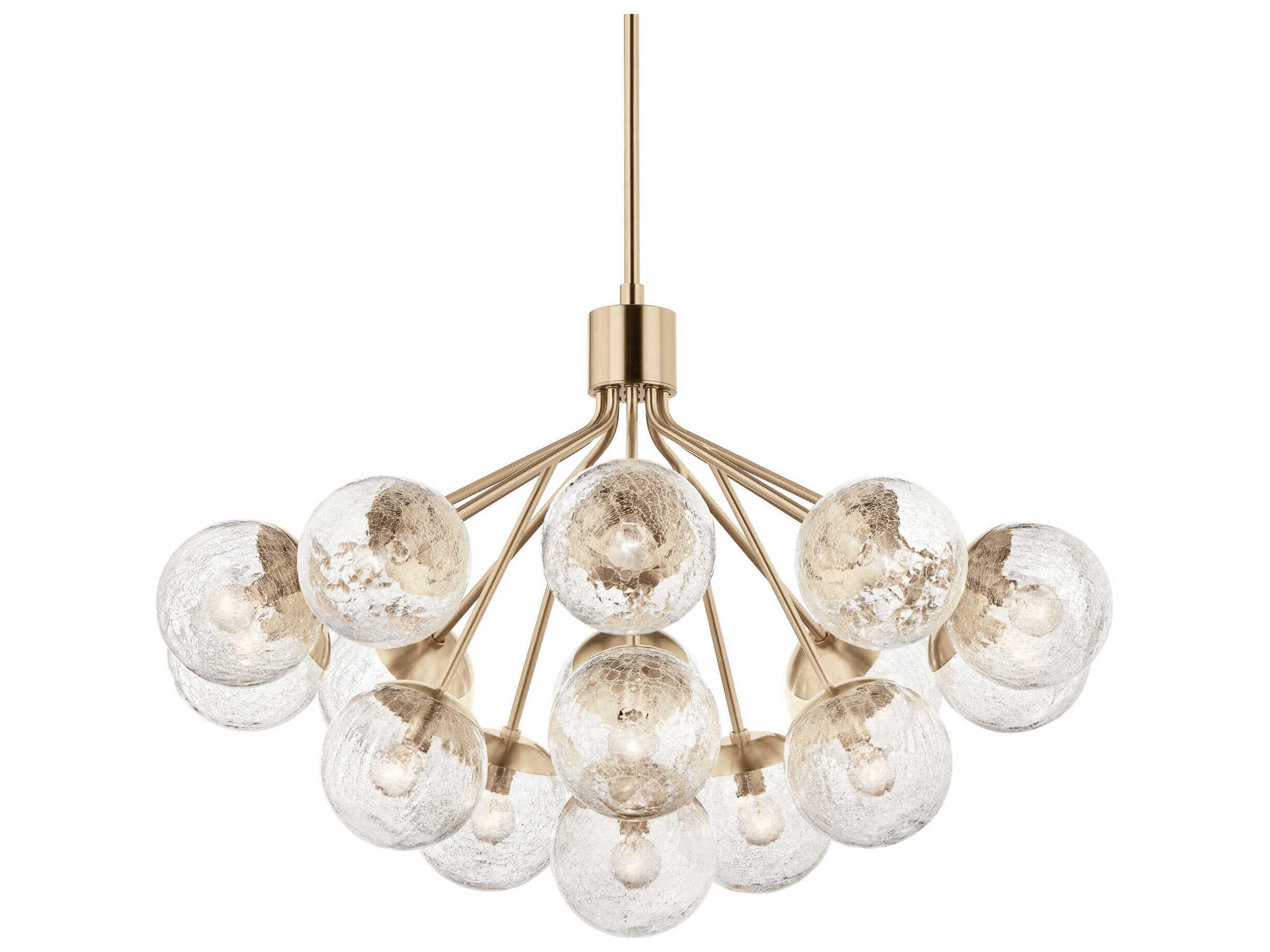 Kichler Silvarious 16-Light Champagne Bronze Chandelier