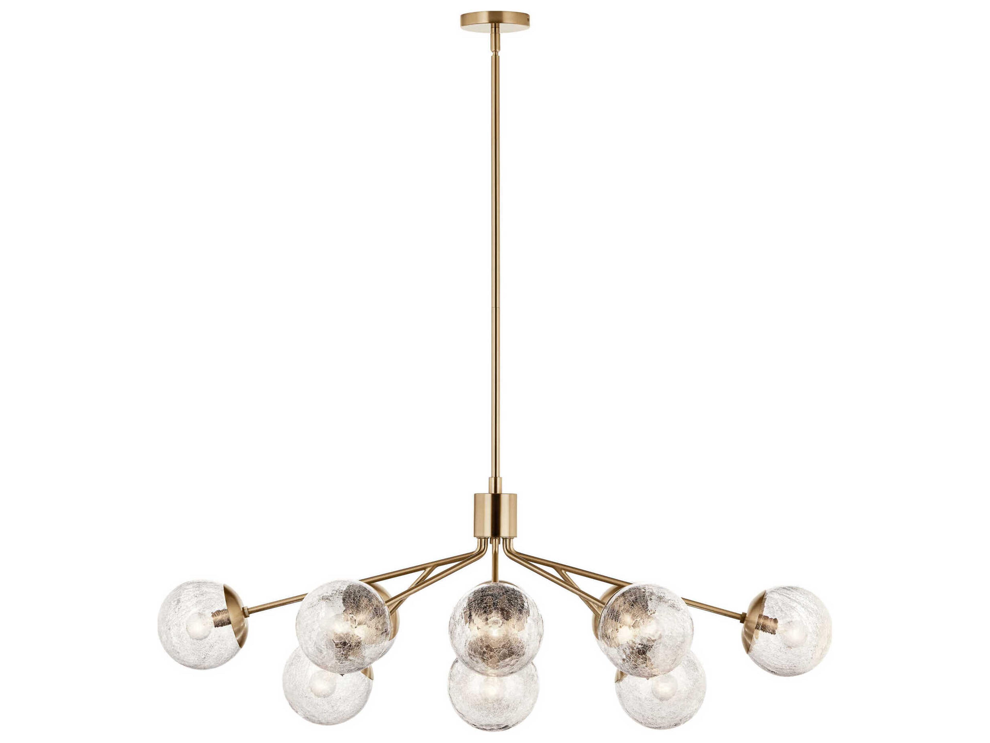 Kichler Silvarious 12-Light Champagne Bronze Chandelier
