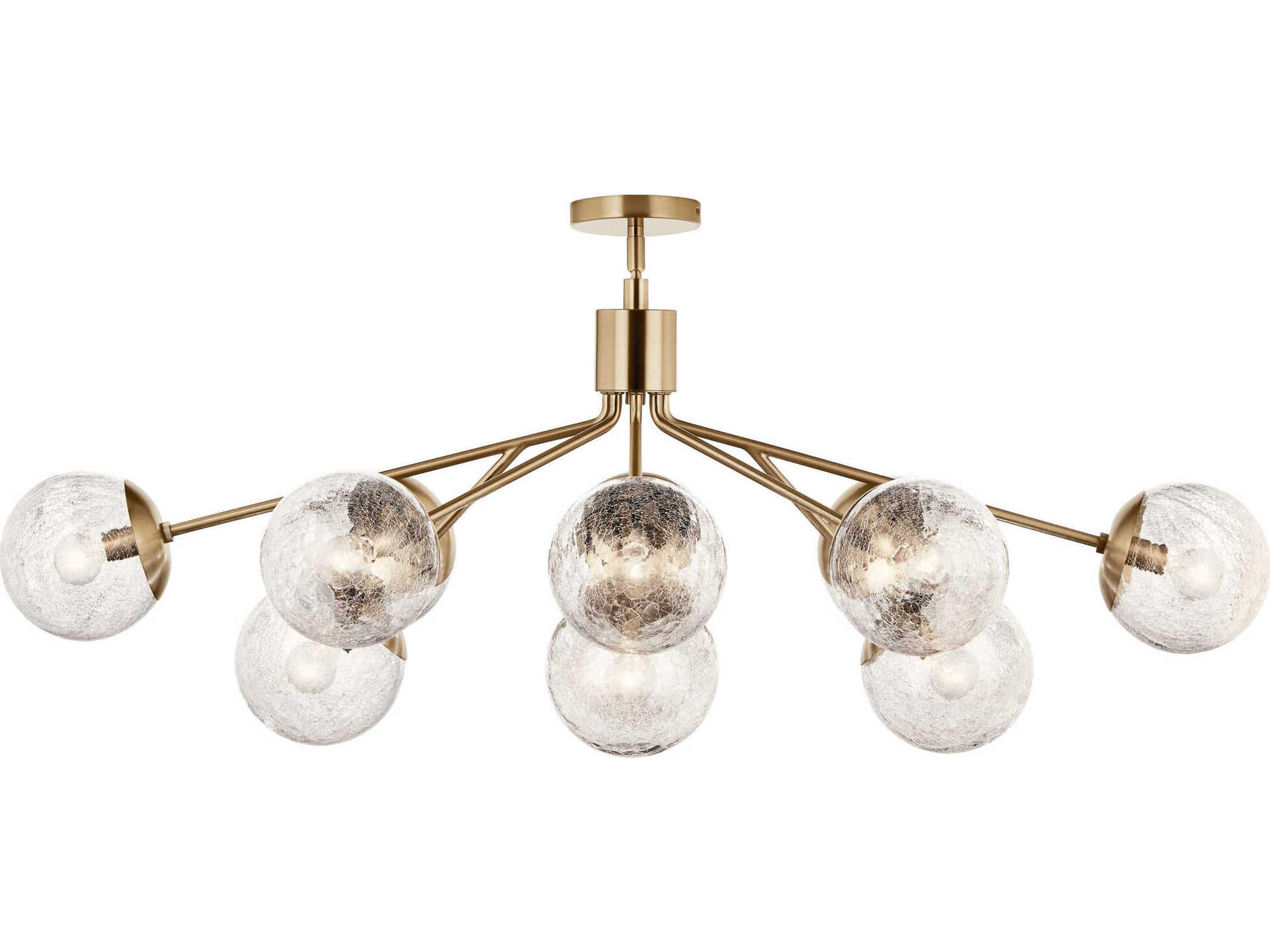 Kichler Silvarious 12-Light Champagne Bronze Chandelier