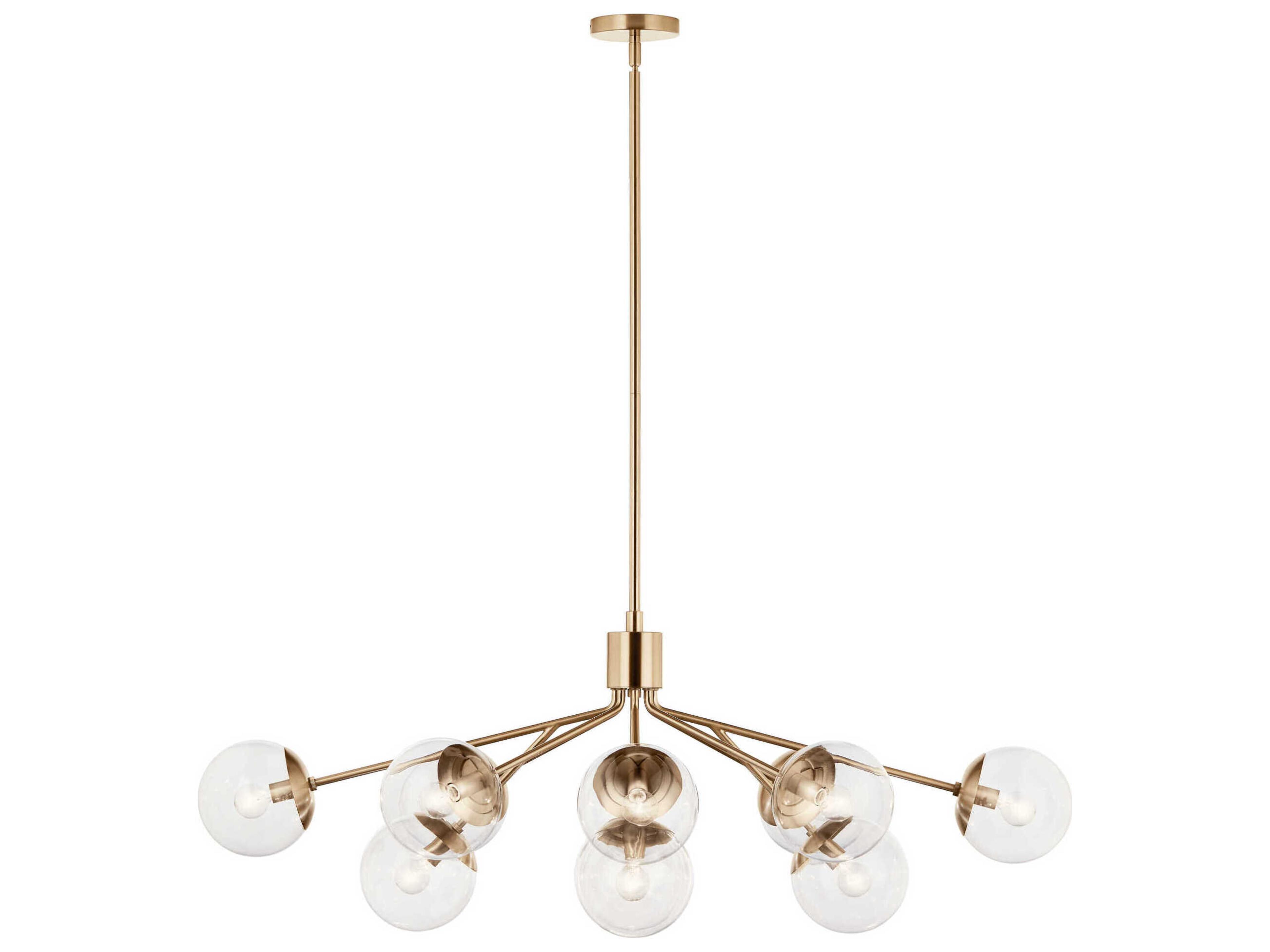 Kichler Silvarious 12-Light Champagne Bronze Chandelier