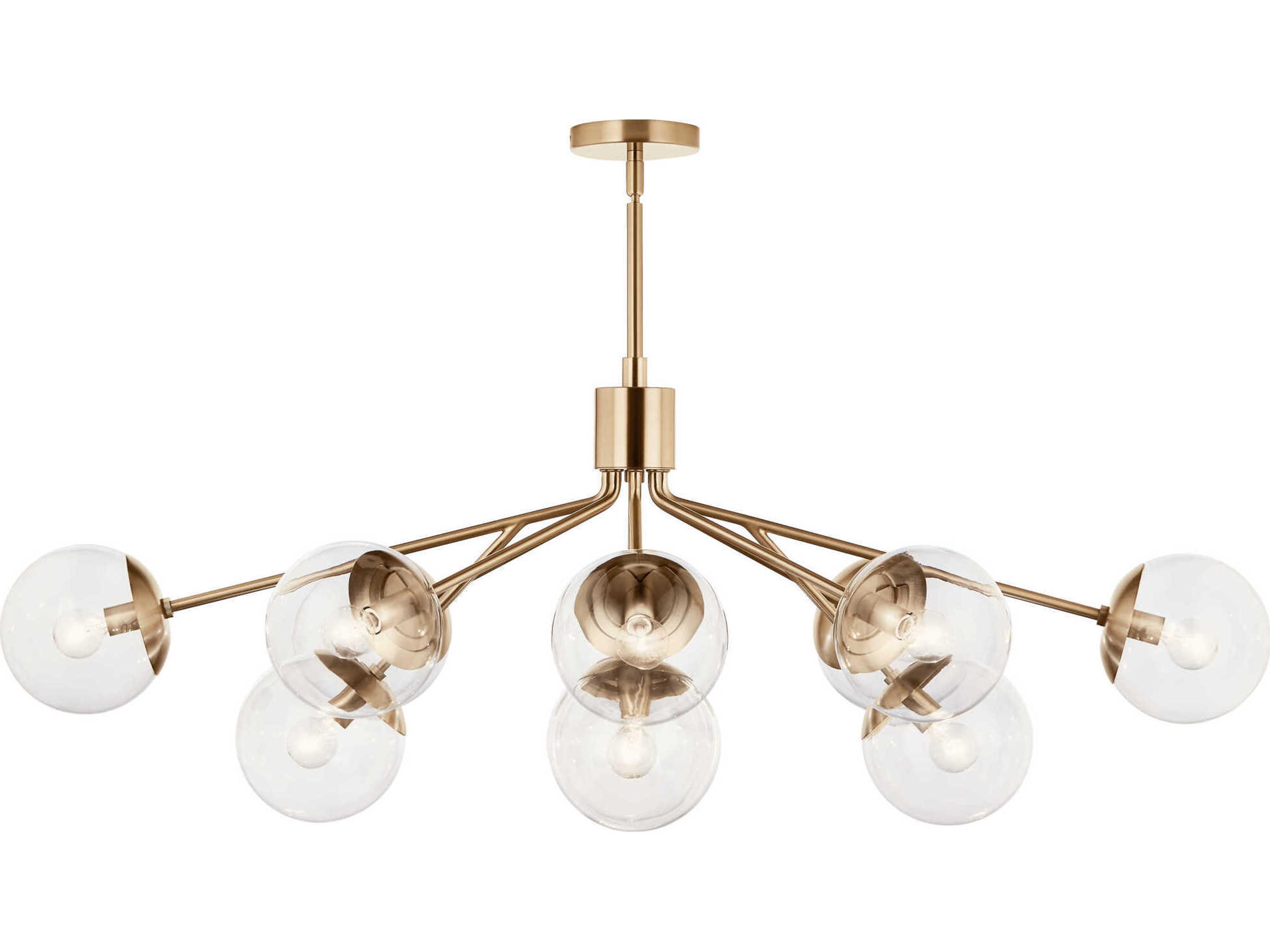 Kichler Silvarious 12-Light Champagne Bronze Chandelier