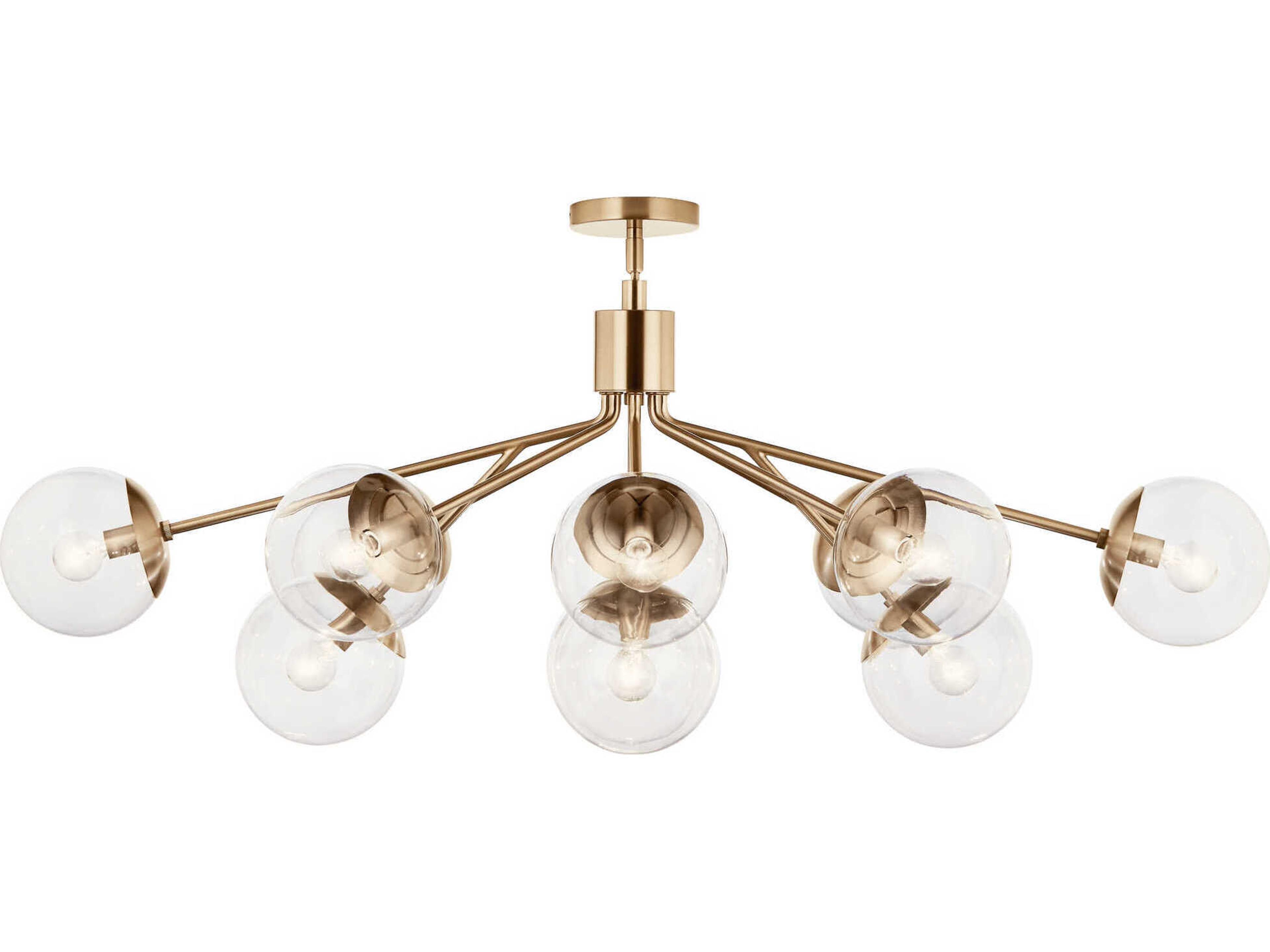 Kichler Silvarious 12-Light Champagne Bronze Chandelier