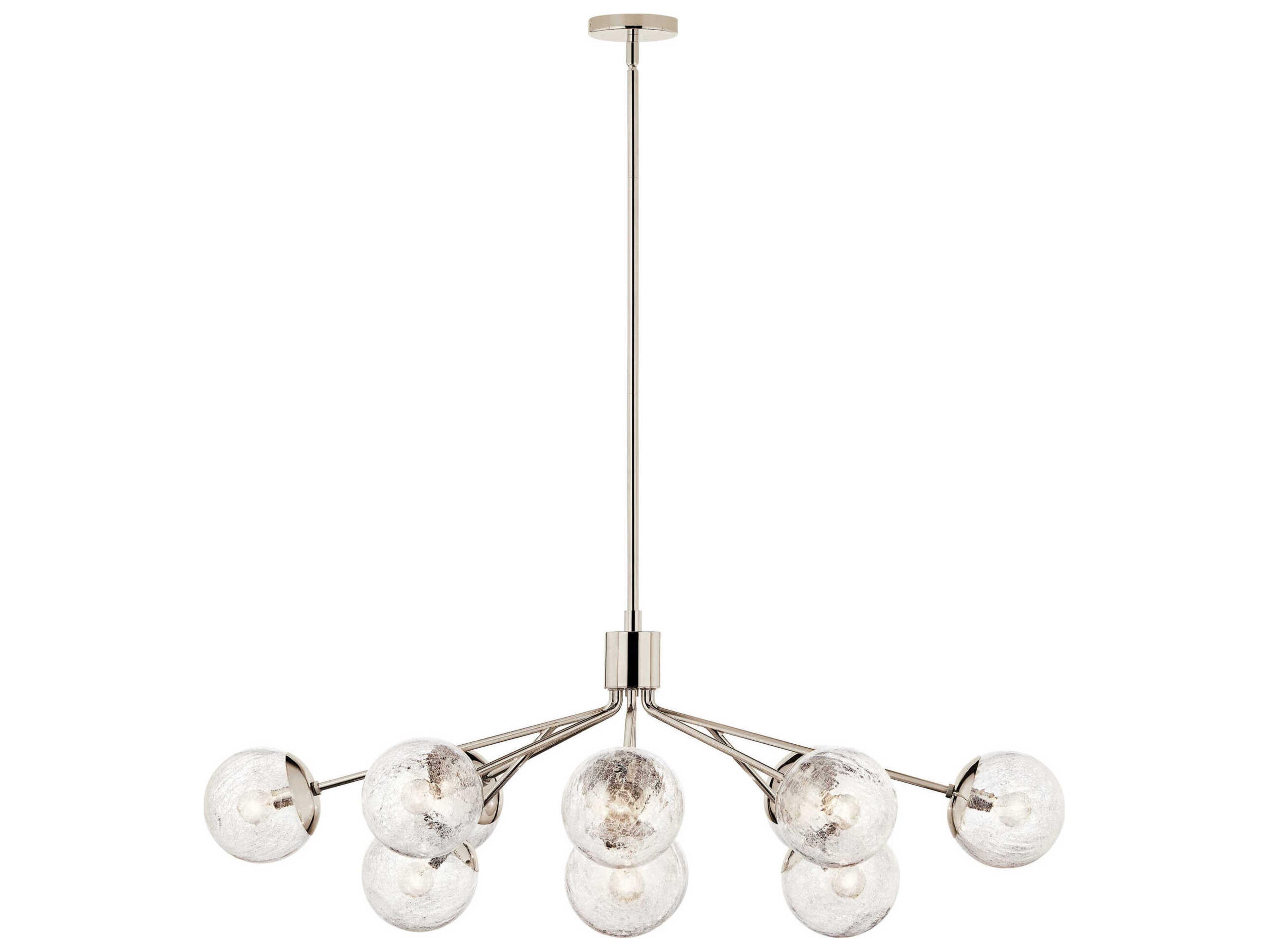 Kichler Silvarious 12-Light Polished Nickel Chandelier