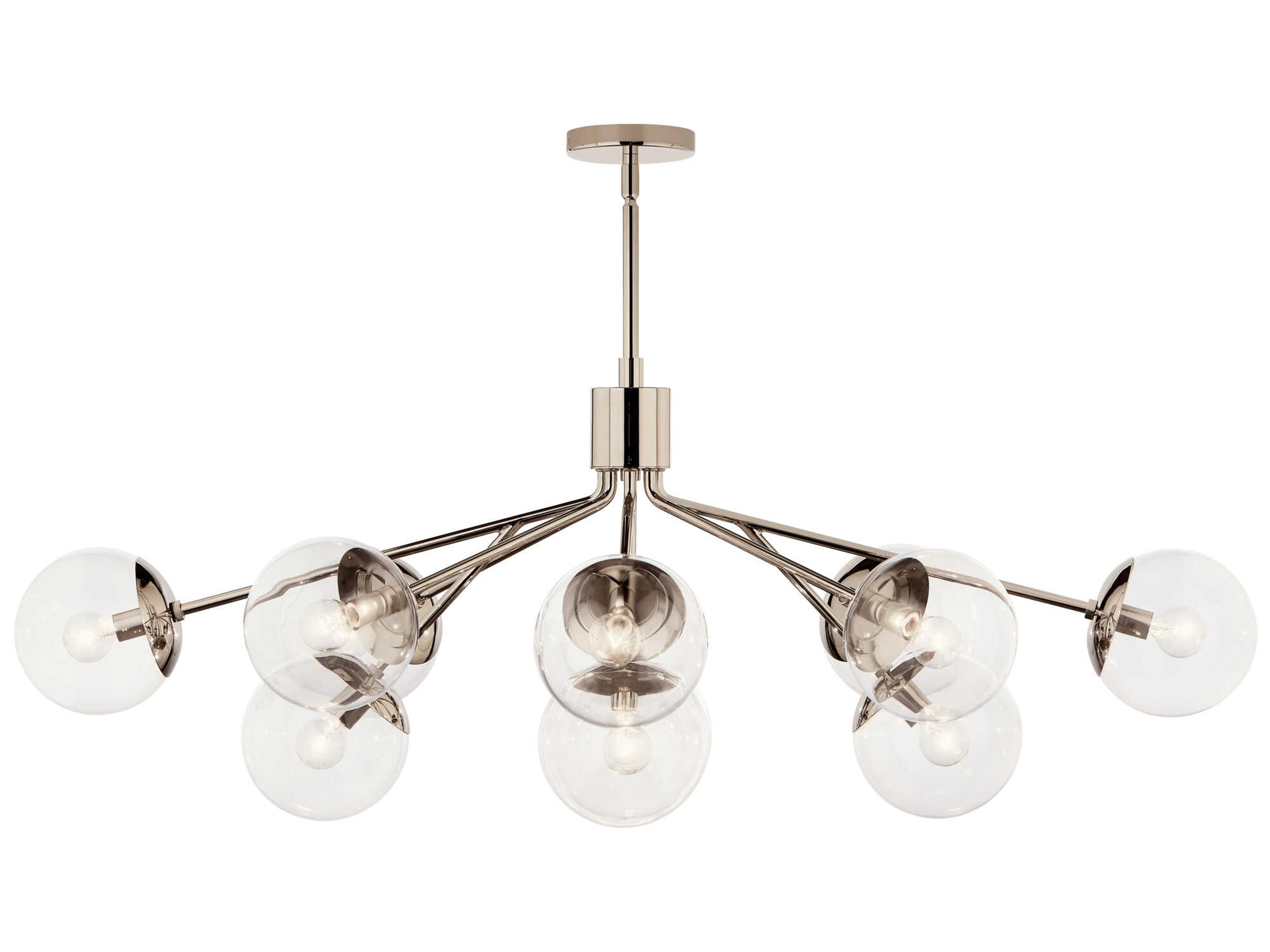 Kichler Silvarious 12-Light Polished Nickel Chandelier