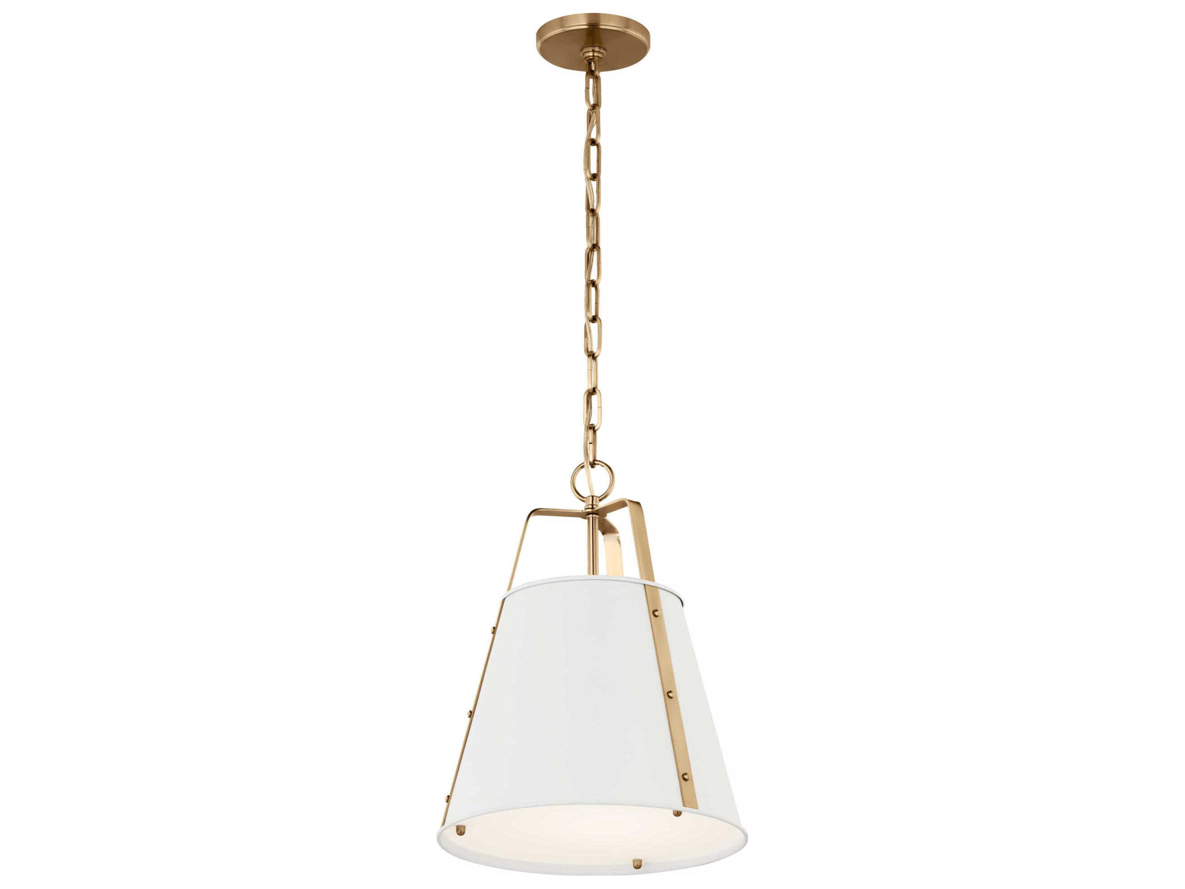 Etcher 1-Light White Pendant