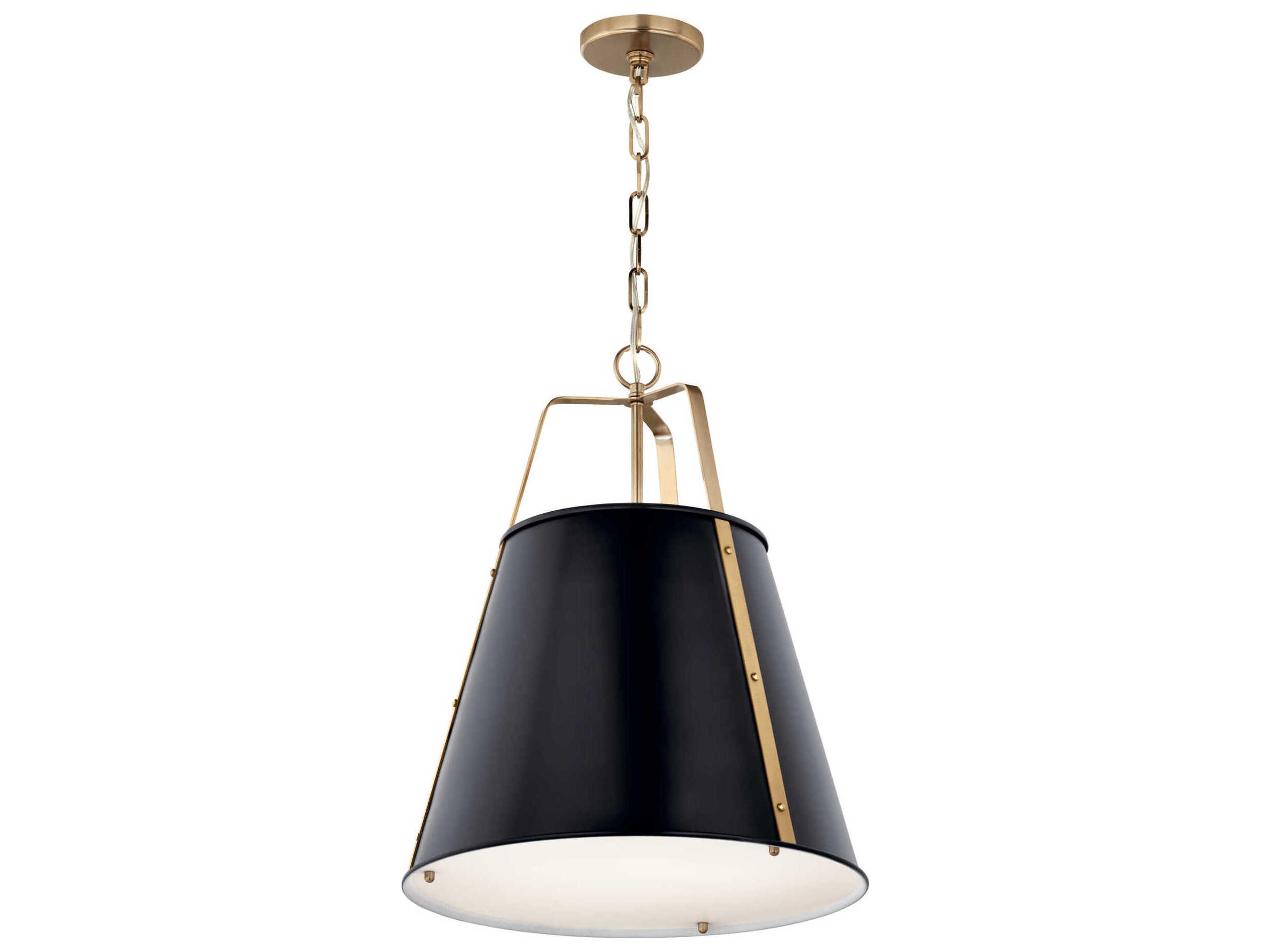 Etcher 2-Light Black Pendant