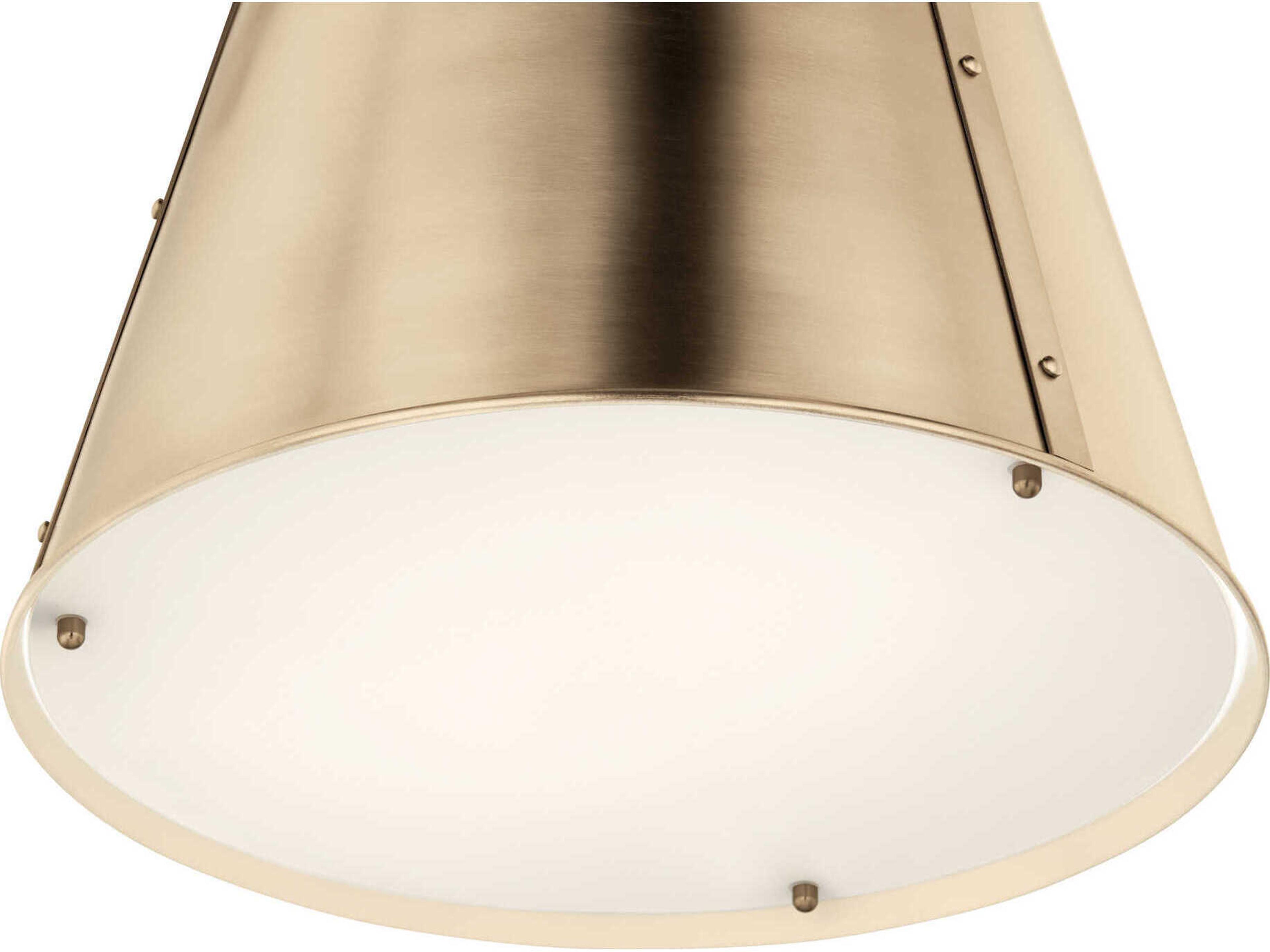 Kichler Etcher 2-Light Champagne Bronze Pendant