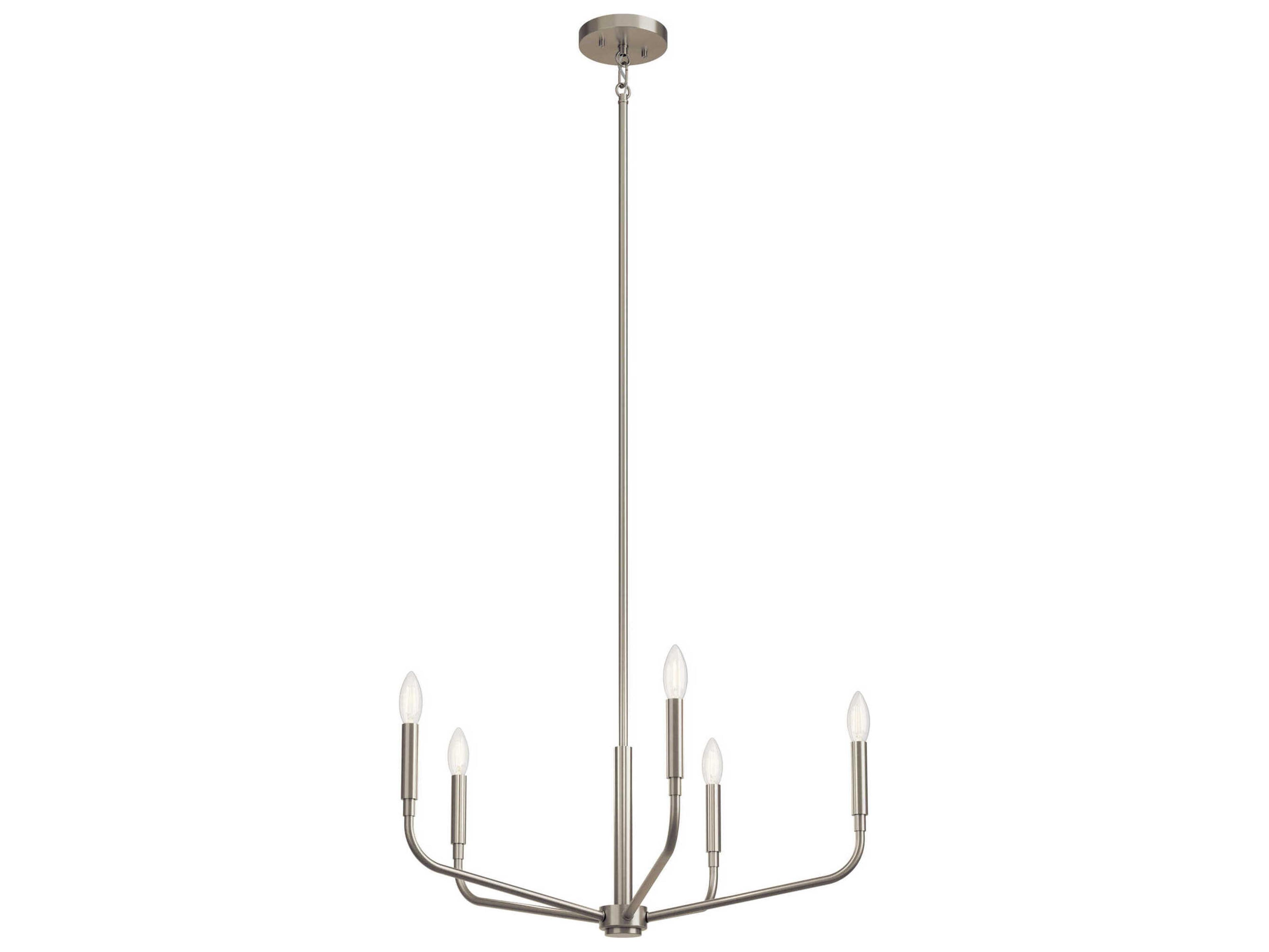 Madden 5-Light Brushed Nickel Chandelier