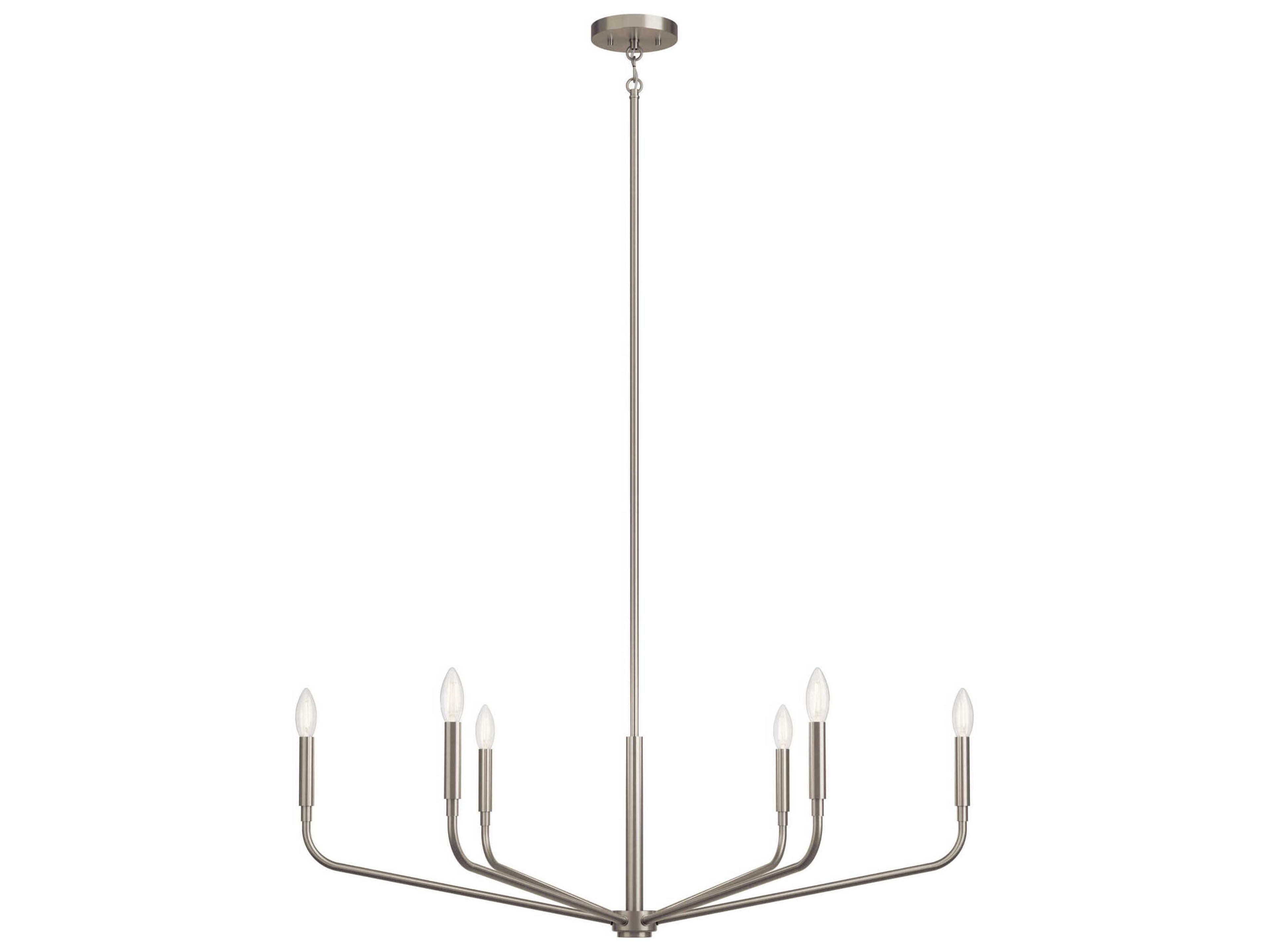 Kichler Madden 6-Light Brushed Nickel Chandelier