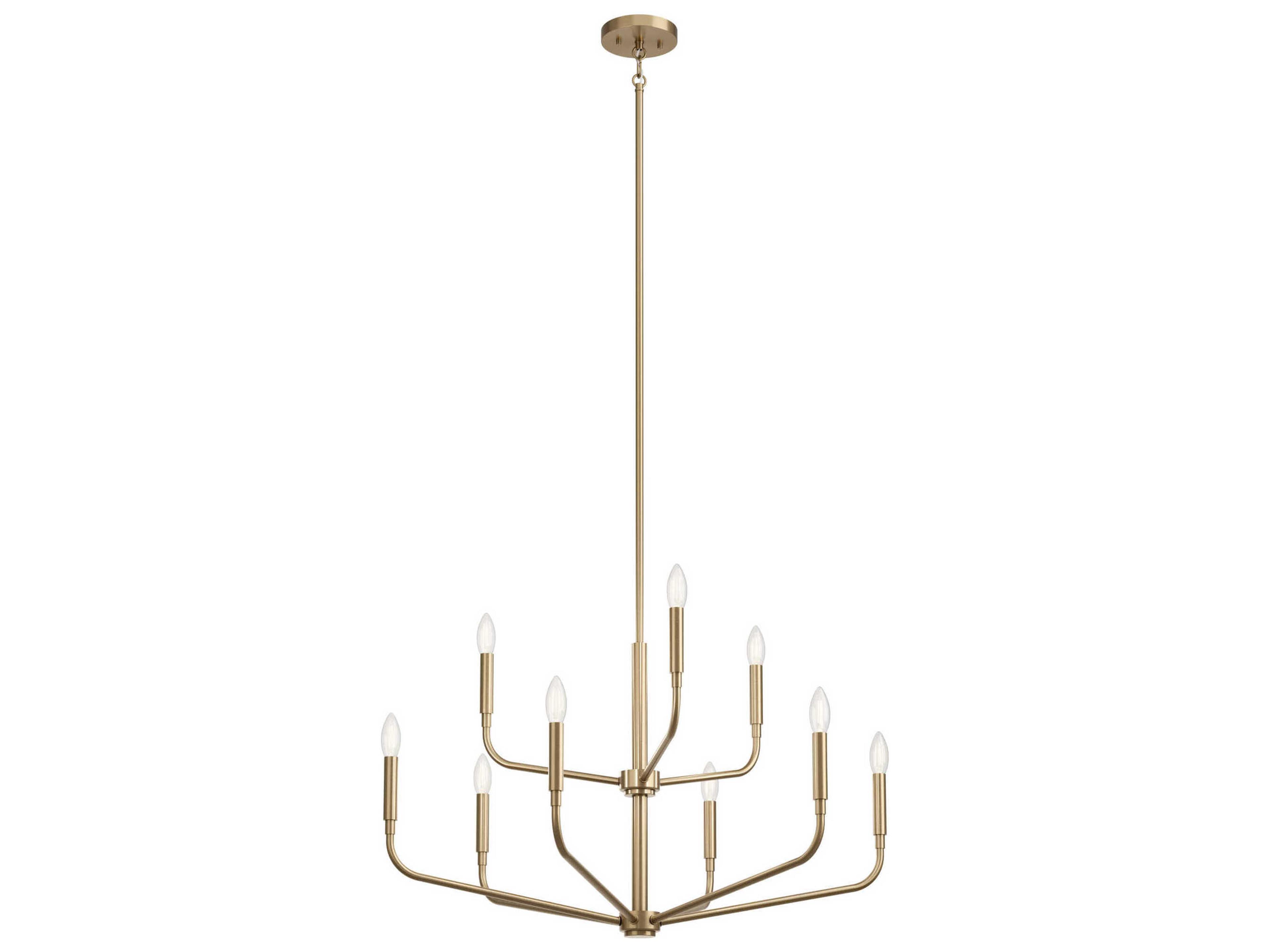 Madden 9-Light Champagne Bronze Chandelier