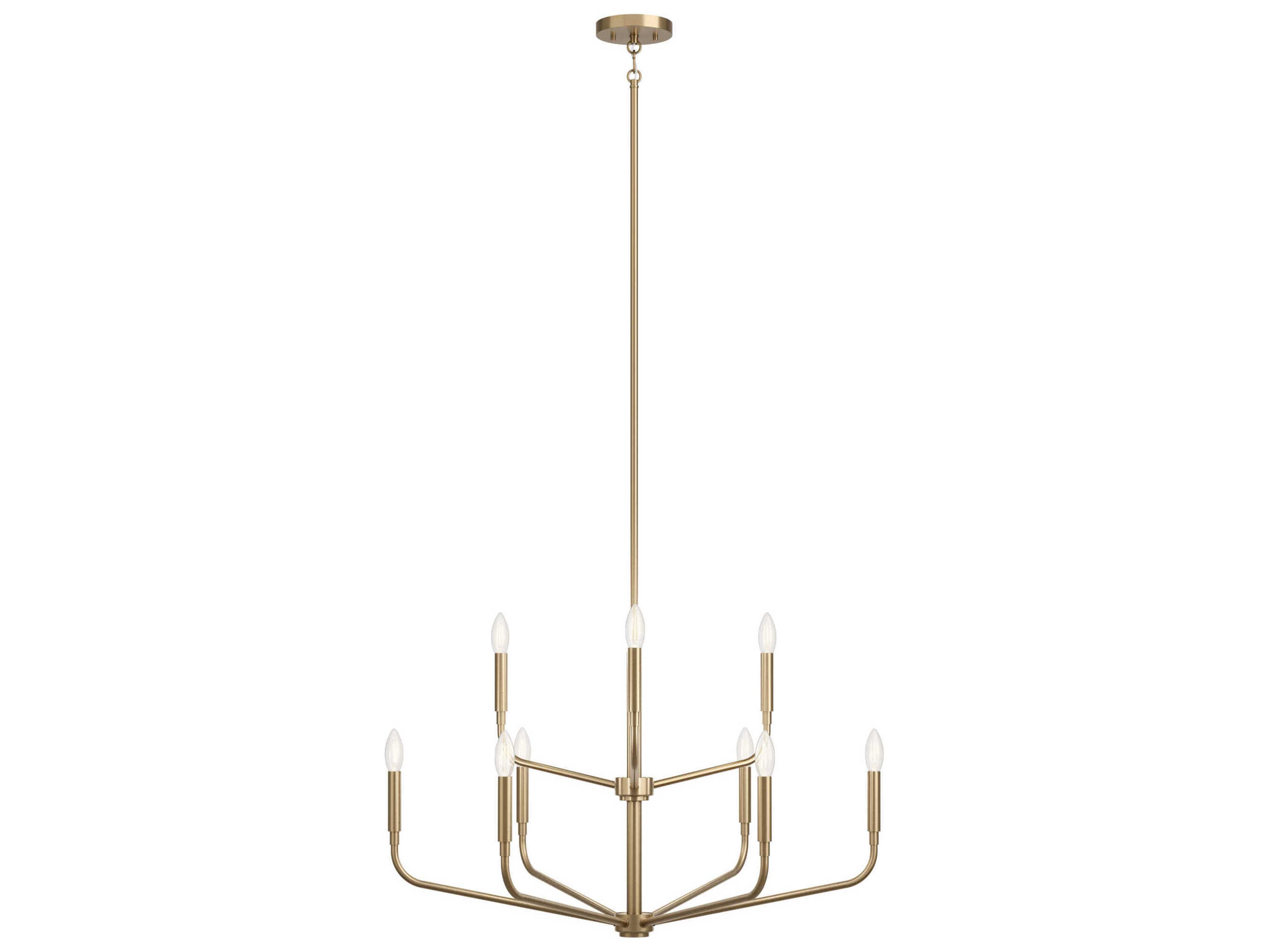 Kichler Madden 9-Light Champagne Bronze Chandelier